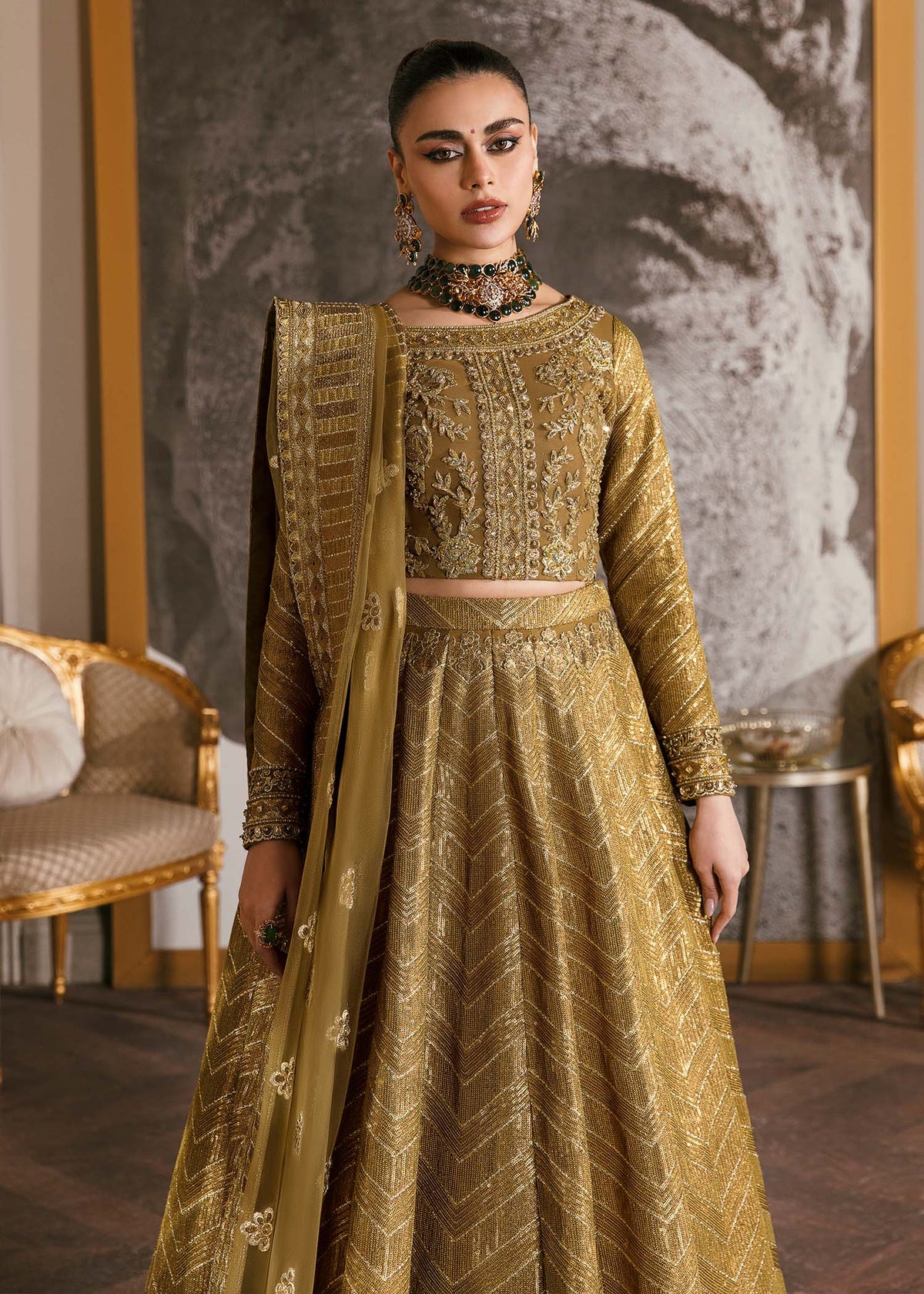 Waqas Shah | Malika - E - Elizabeth | ORCHID - Maria Faisal