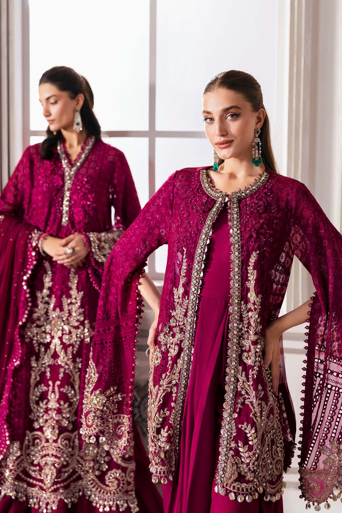 Maria B | Mbroidered 2025 | BD-3003 by Maria Faisal - Registered Vendor of : Maria B - type : Ladies Clothes - 100% original wedding dresses