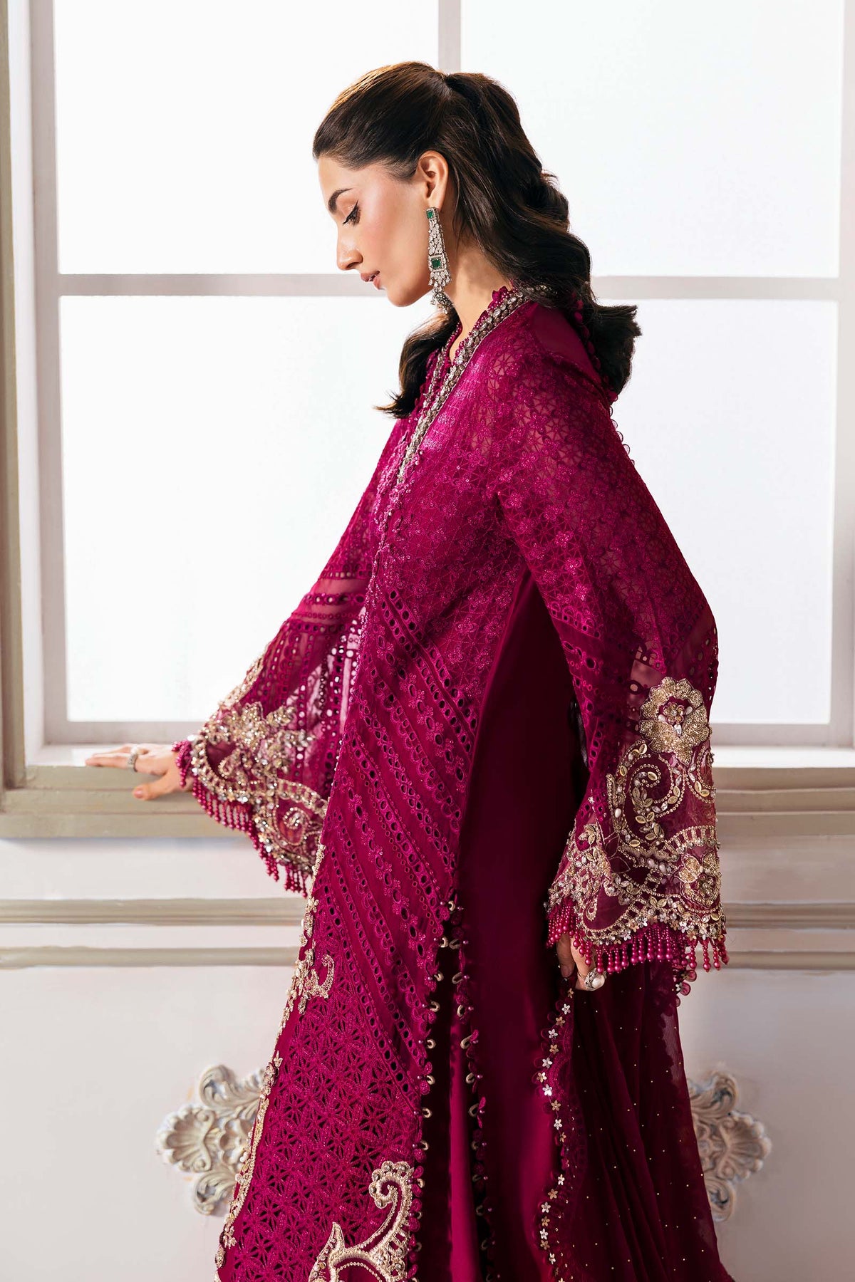 Maria B | Mbroidered 2025 | BD-3003 by Maria Faisal - Registered Vendor of : Maria B - type : Ladies Clothes - 100% original wedding dresses