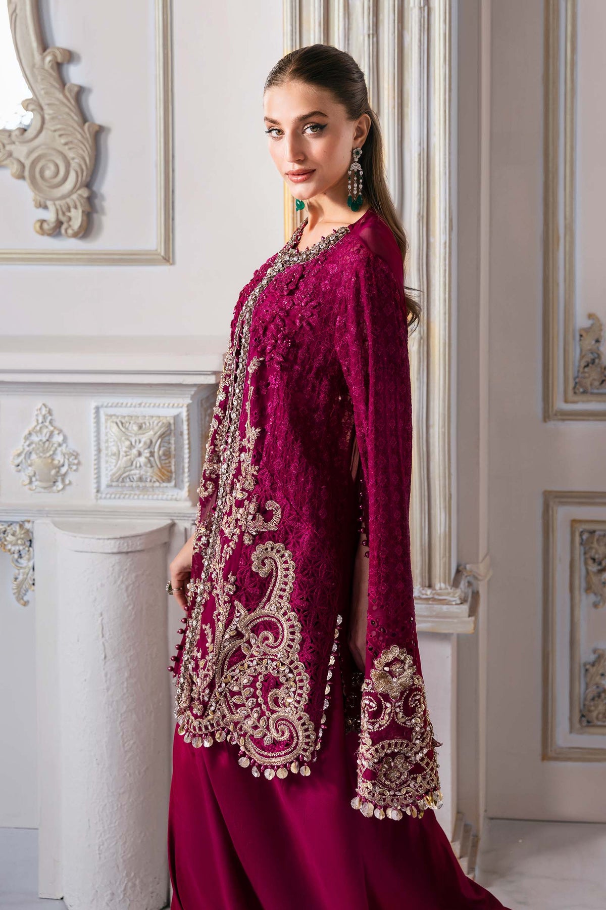 Maria B | Mbroidered 2025 | BD-3003 by Maria Faisal - Registered Vendor of : Maria B - type : Ladies Clothes - 100% original wedding dresses