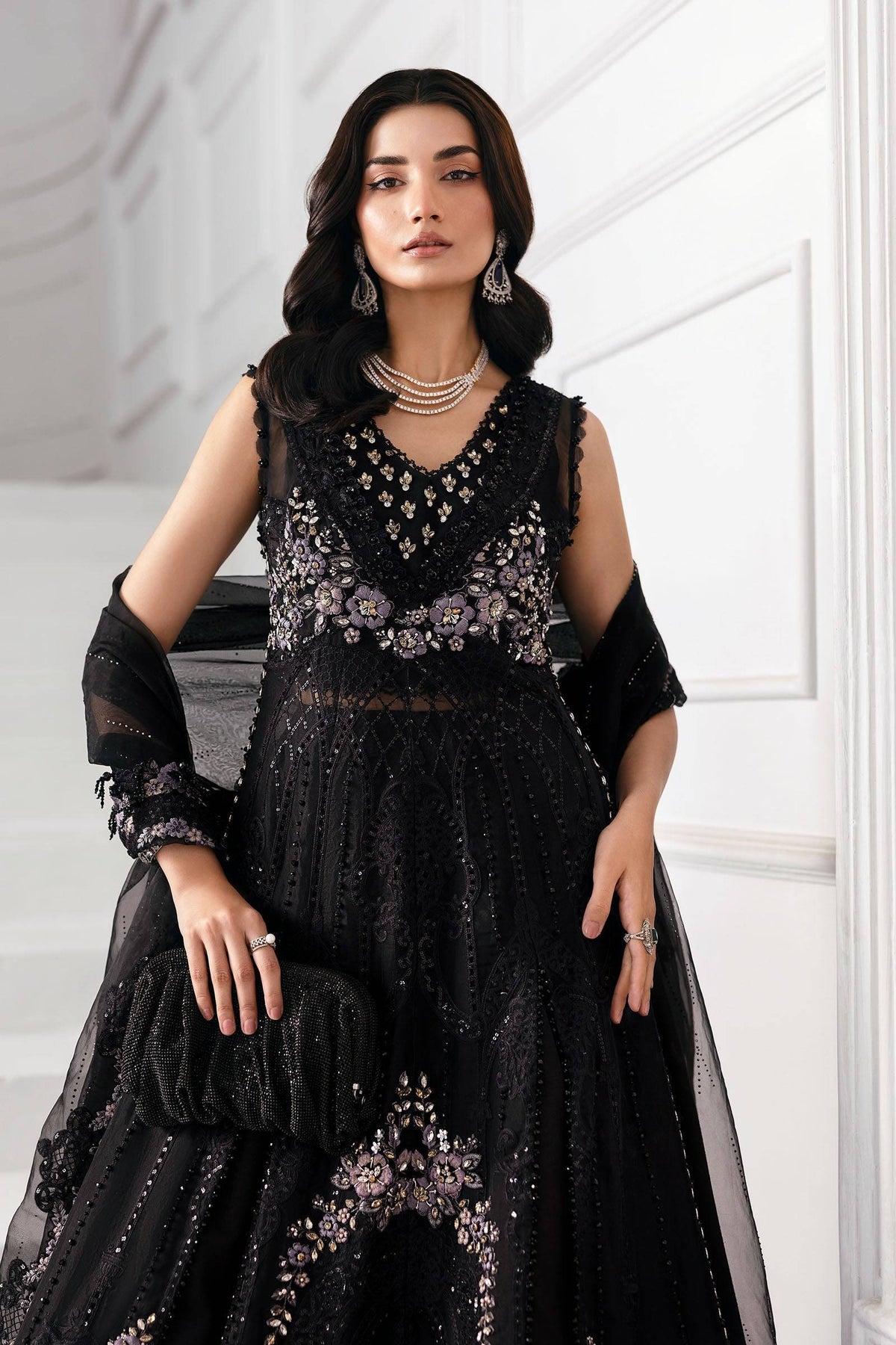 Maria B | Mbroidered 2025 | BD-3004 by Maria Faisal - Registered Vendor of : Maria B - type : Ladies Clothes - 100% original wedding dresses