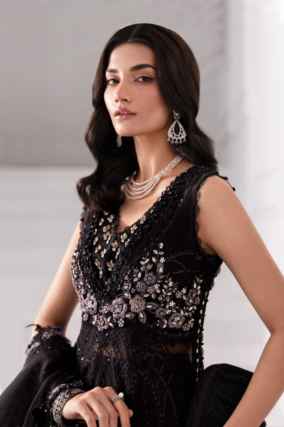 Maria B | Mbroidered 2025 | BD-3004 by Maria Faisal - Registered Vendor of : Maria B - type : Ladies Clothes - 100% original wedding dresses