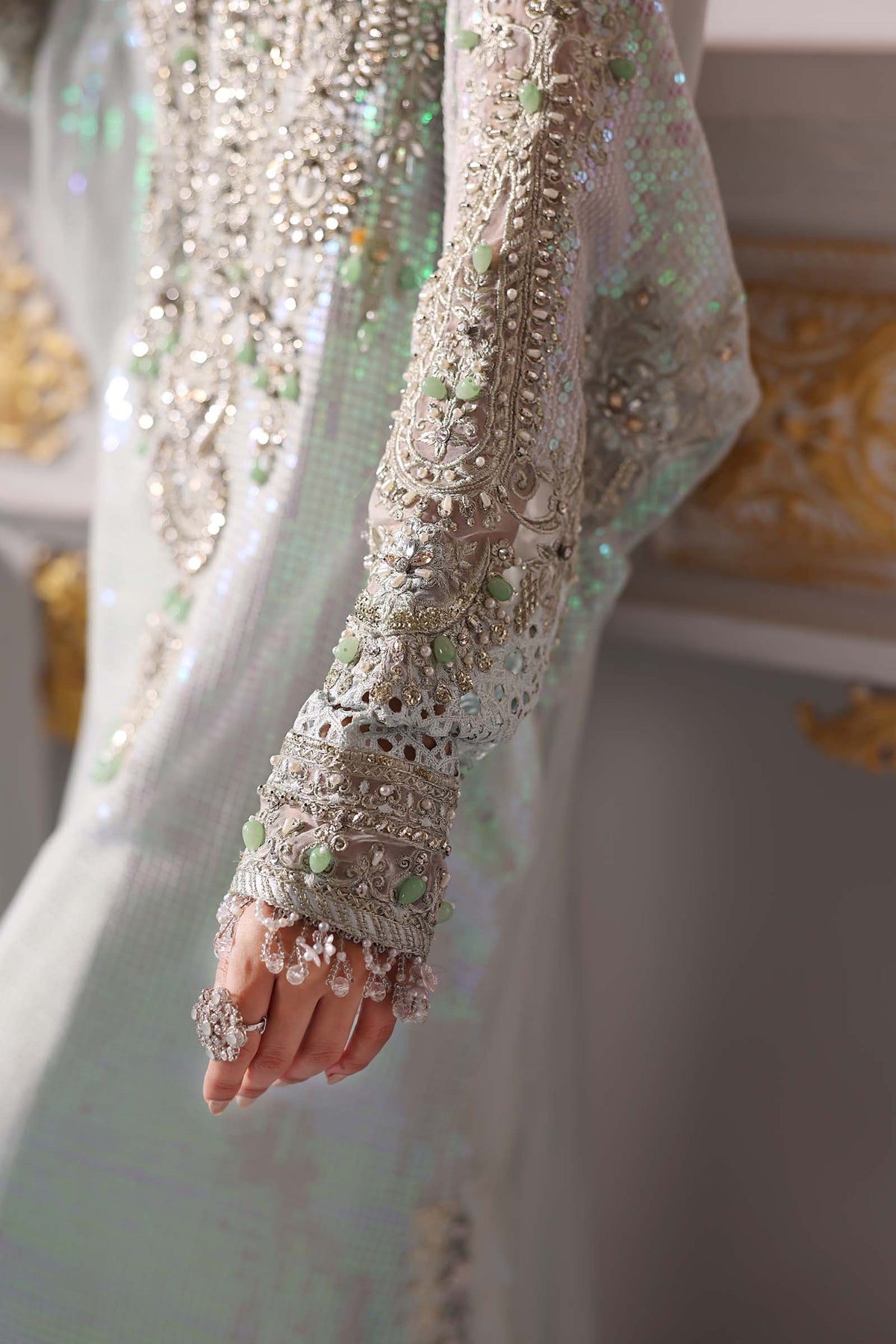 Maria B | Mbroidered 2025 | BD-3005 by Maria Faisal - Registered Vendor of : Maria B - type : Ladies Clothes - 100% original wedding dresses