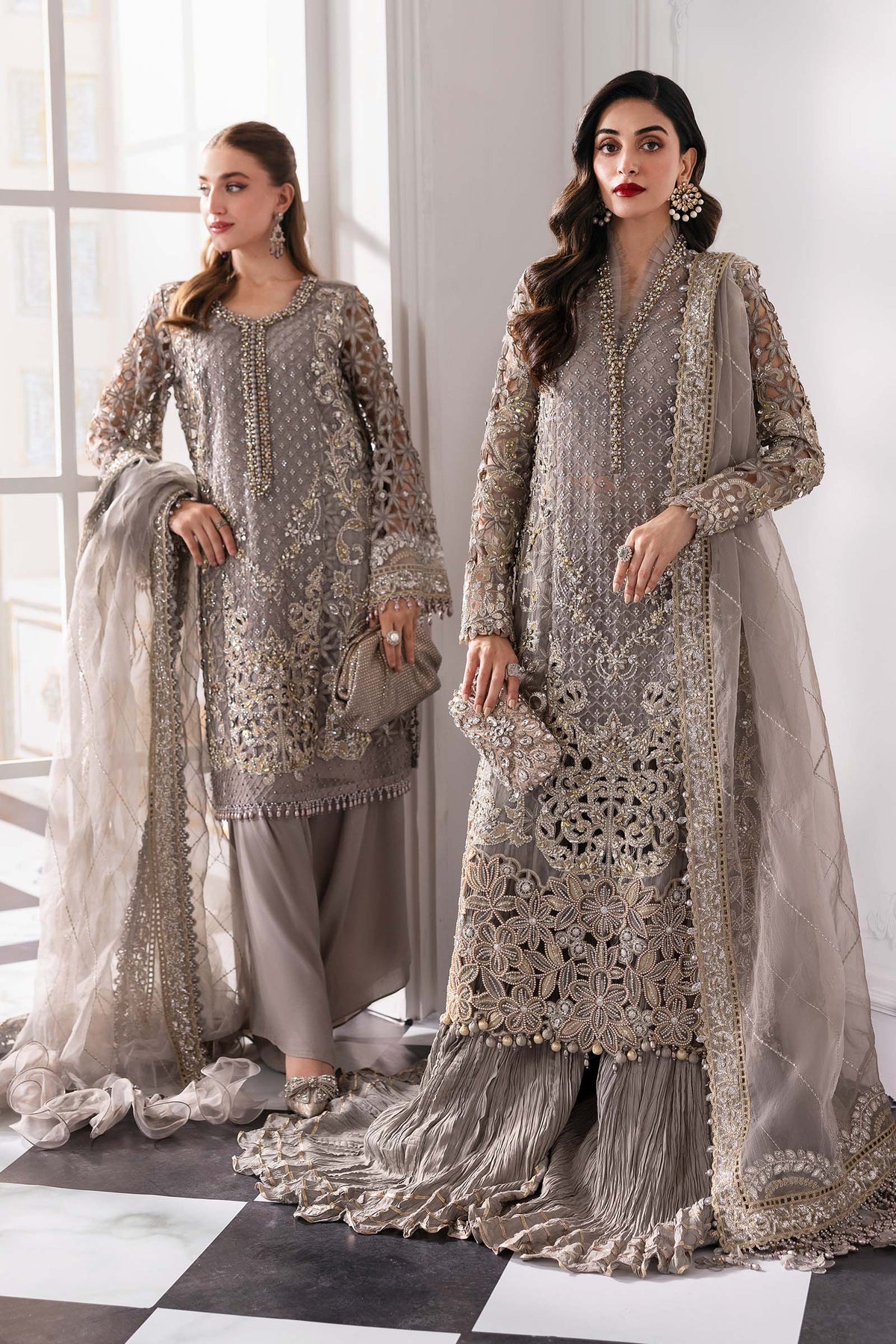 Maria B | Mbroidered 2025 | BD-3006 by Maria Faisal - Registered Vendor of : Maria B - type : Ladies Clothes - 100% original wedding dresses