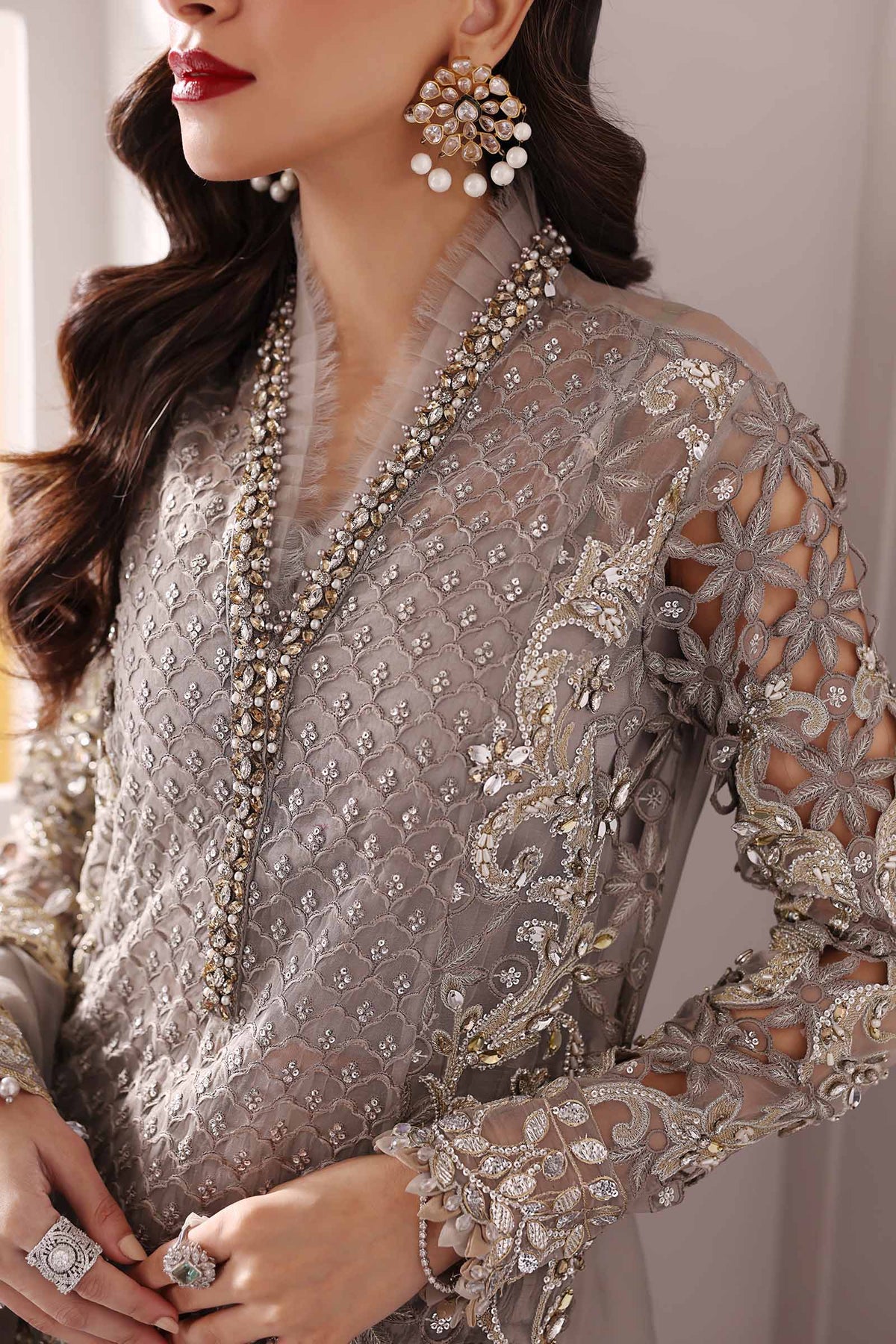 Maria B | Mbroidered 2025 | BD-3006 by Maria Faisal - Registered Vendor of : Maria B - type : Ladies Clothes - 100% original wedding dresses