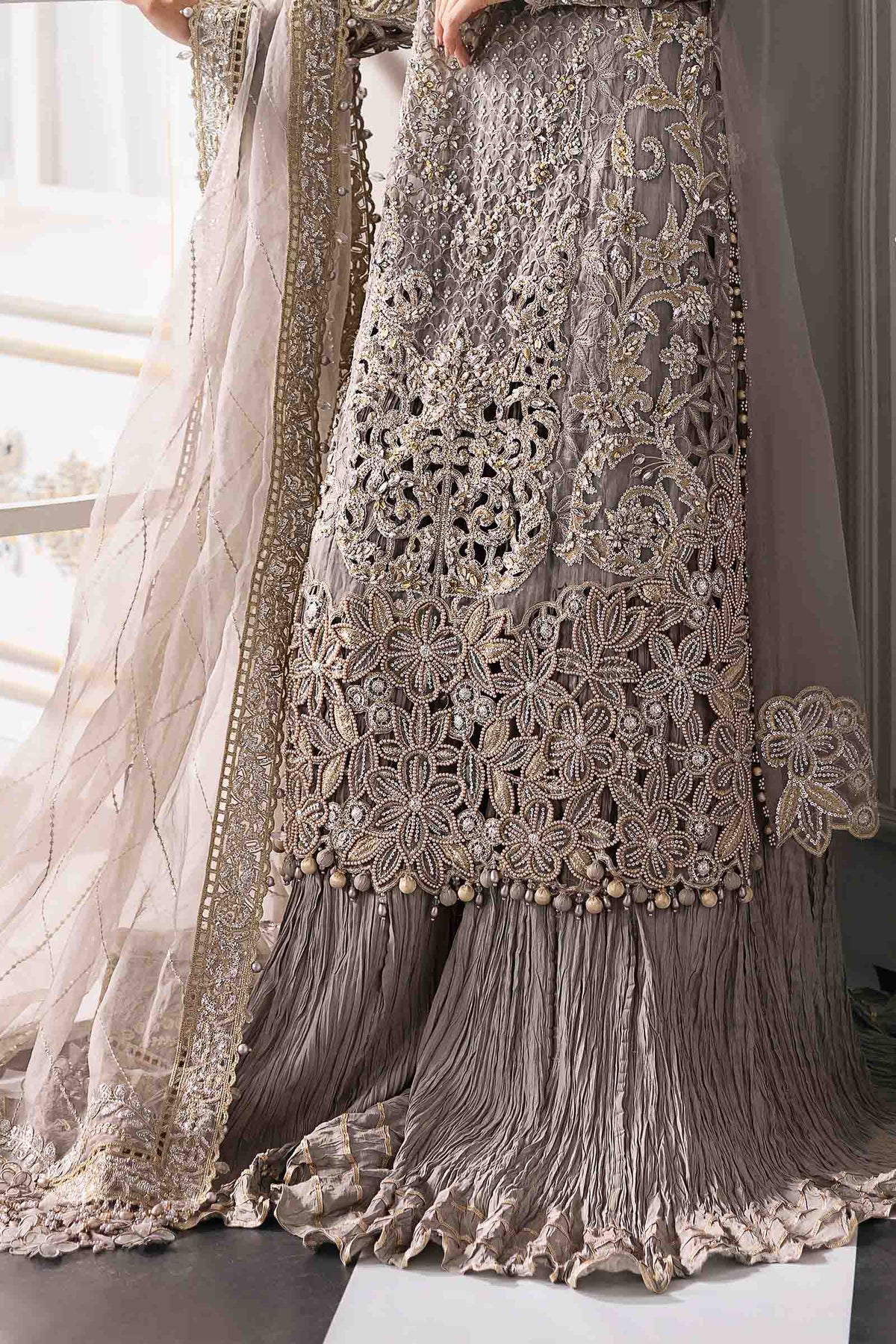 Maria B | Mbroidered 2025 | BD-3006 by Maria Faisal - Registered Vendor of : Maria B - type : Ladies Clothes - 100% original wedding dresses