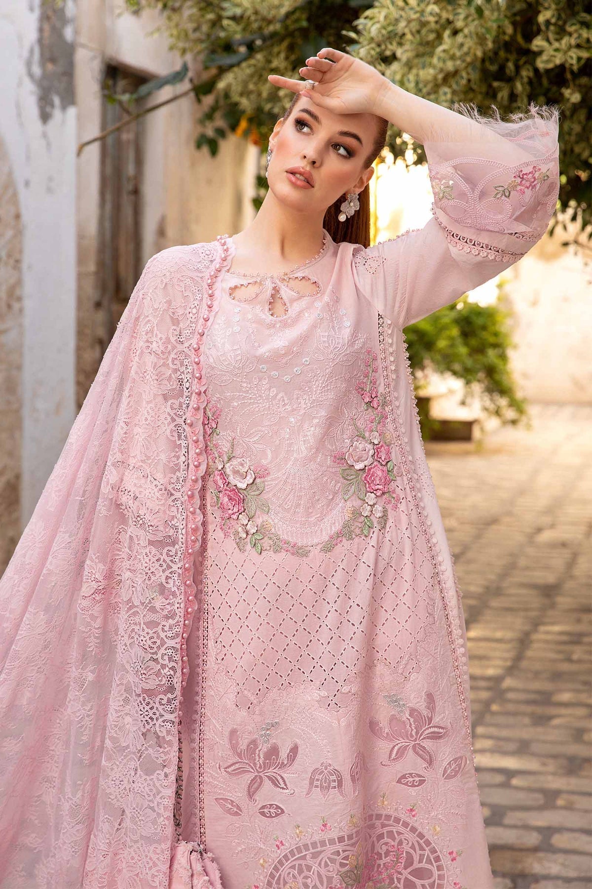 Maria B | Voyage a' Luxe Lawn | D-2411-A - Ladies Clothes - Maria Faisal