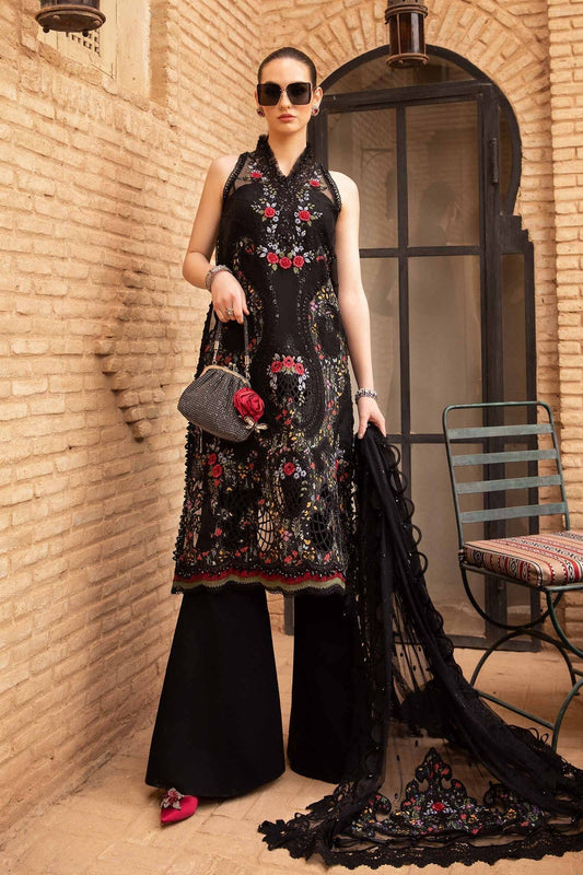 Maria B | Voyage a' Luxe Lawn | D-2405-B - Ladies Clothes - Maria Faisal