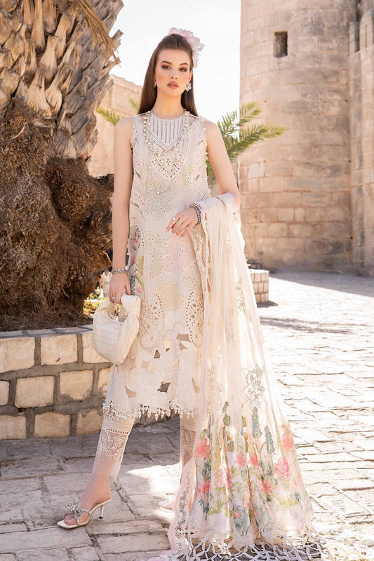 Maria B | Voyage a' Luxe Lawn | D-2407-A - Ladies Clothes - Maria Faisal