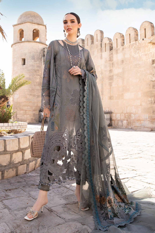 Maria B | Voyage a' Luxe Lawn | D-2407-B - Ladies Clothes - Maria Faisal