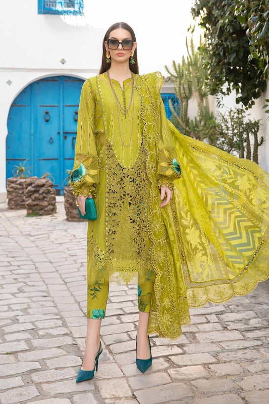 Maria B | Voyage a' Luxe Lawn | D-2408-A - Ladies Clothes - Maria Faisal
