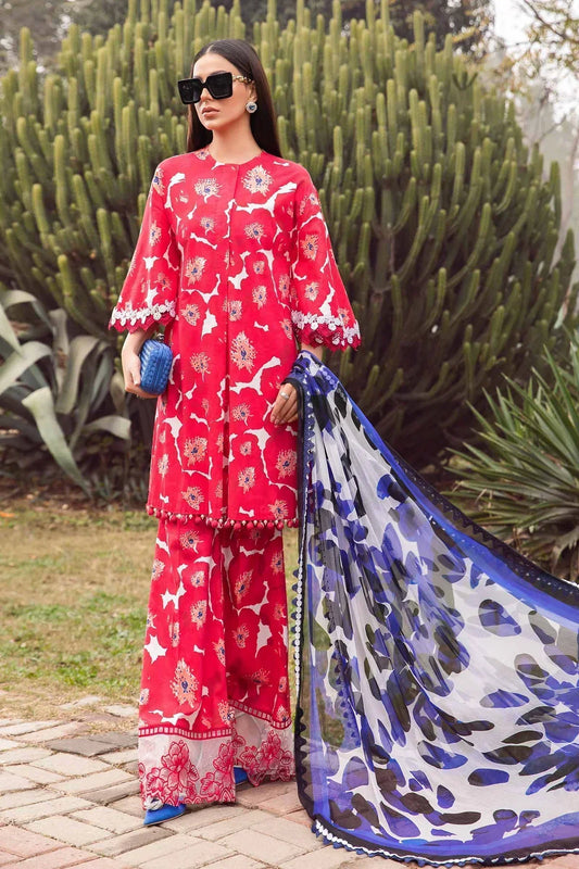 Maria B | M Prints Spring 24 | MPT-2112-A - Ladies Clothes - Maria Faisal