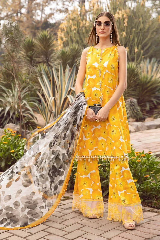 Maria B | M Prints Spring 24 | MPT-2112-B - Ladies Clothes - Maria Faisal