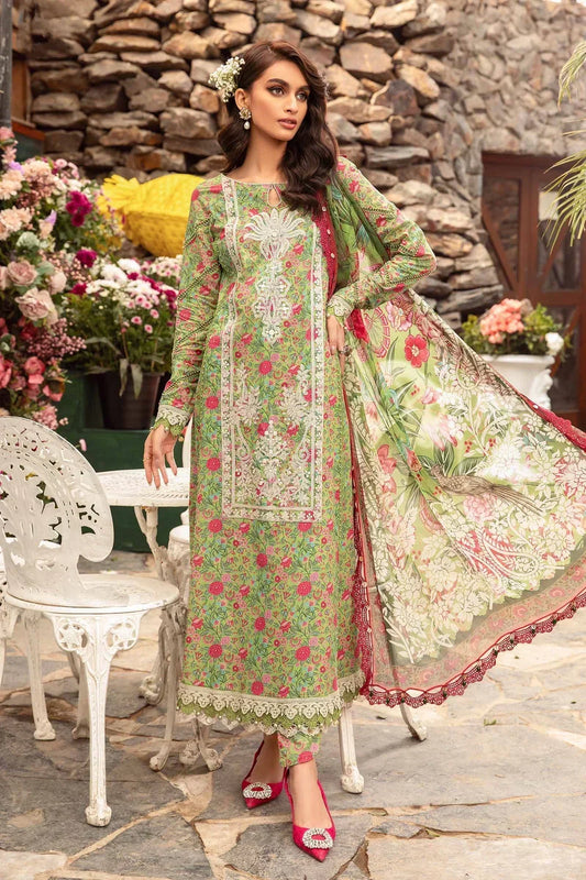 Maria B | M Prints Spring 24 | MPT-2113-B - Ladies Clothes - Maria Faisal