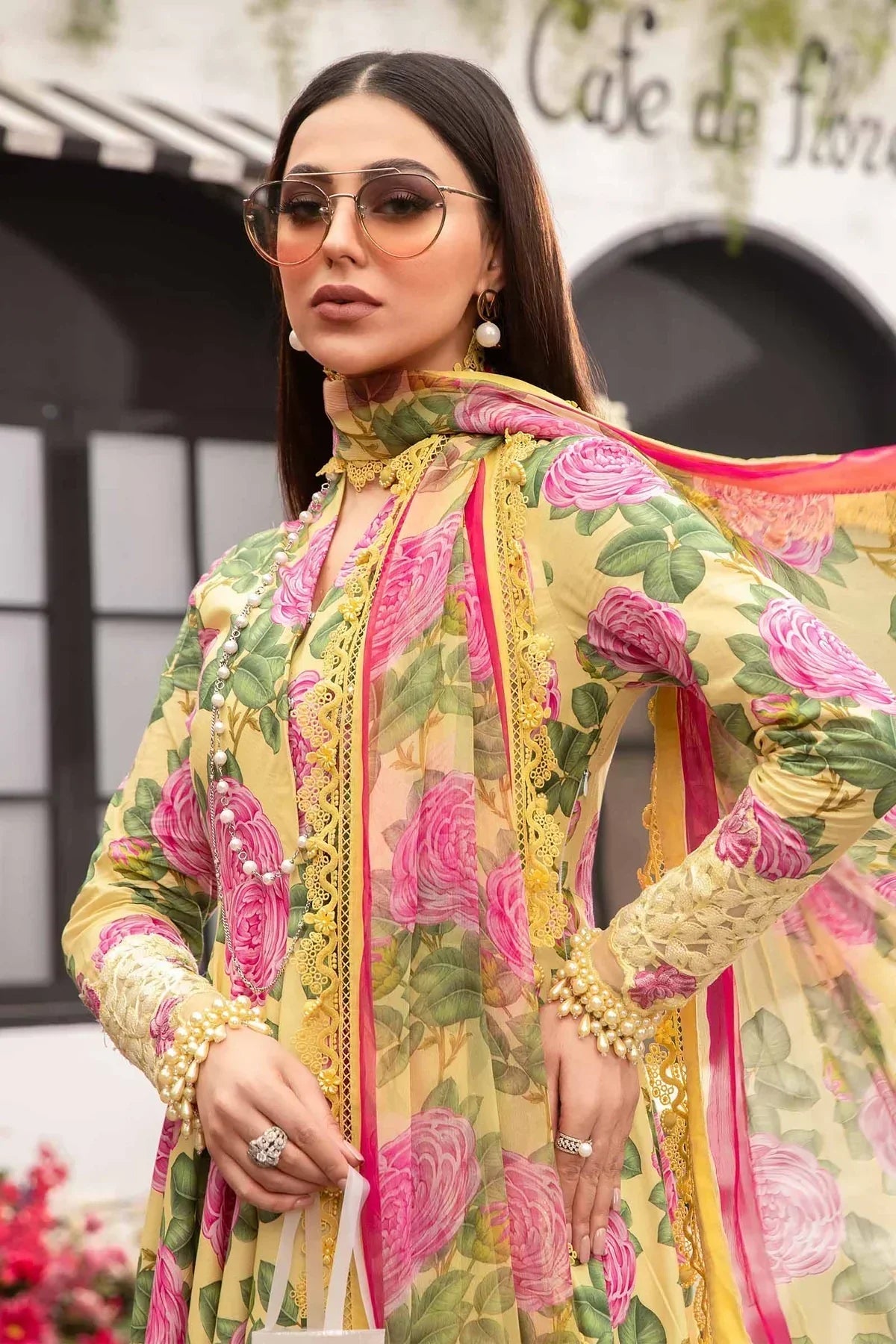 Maria B | M Prints Spring 24 | MPT-2103-A - Ladies Clothes - Maria Faisal