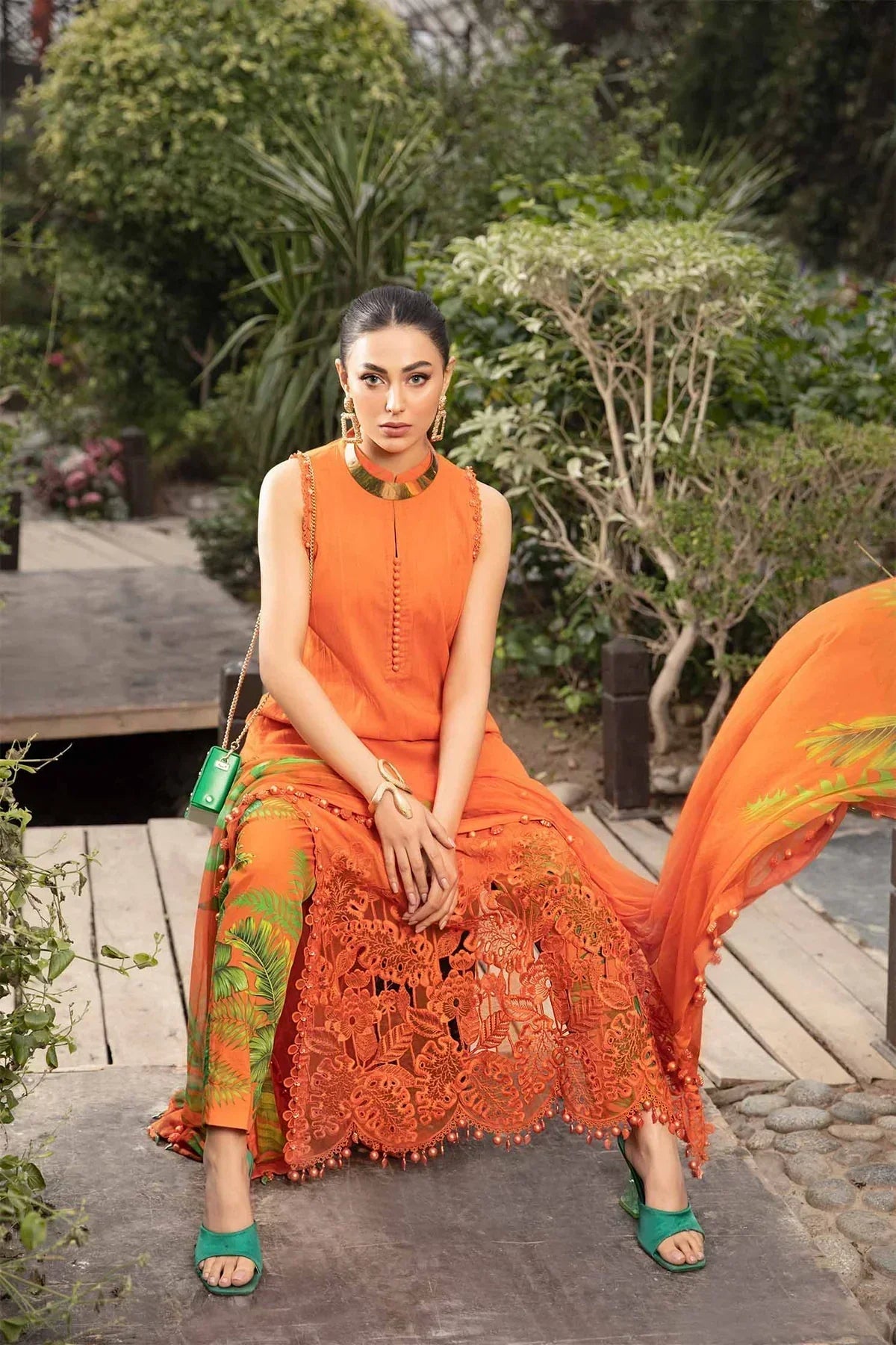 Maria B | M Prints Spring 24 | MPT-2101-A - Ladies Clothes - Maria Faisal