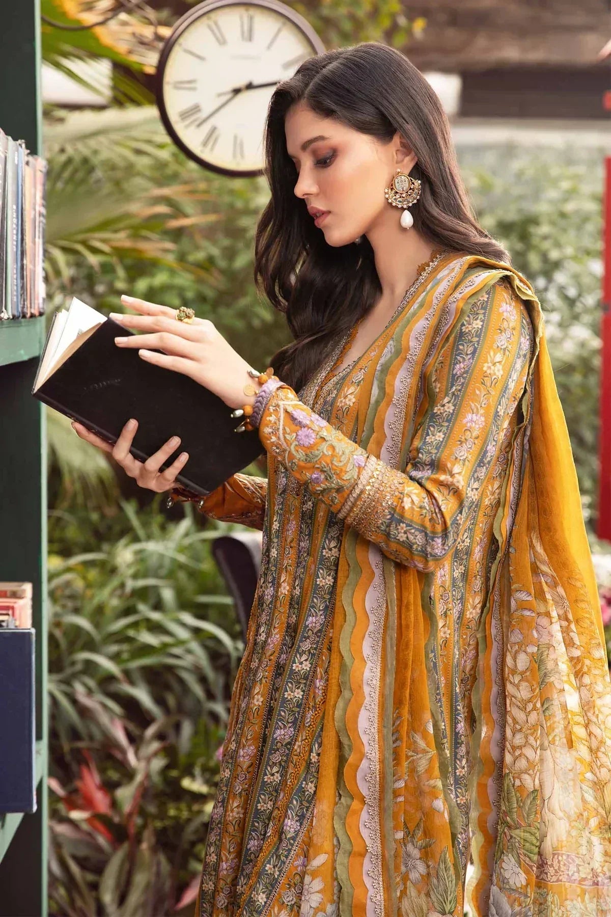 Maria B | M Prints Spring 24 | MPT-2107-A - Ladies Clothes - Maria Faisal
