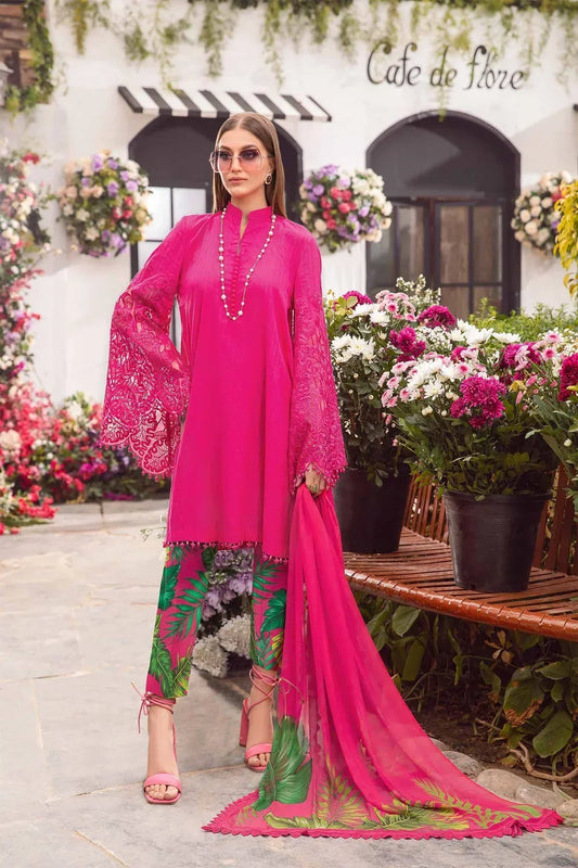 Maria B | M Prints Spring 24 | MPT-2101-B - Ladies Clothes - Maria Faisal