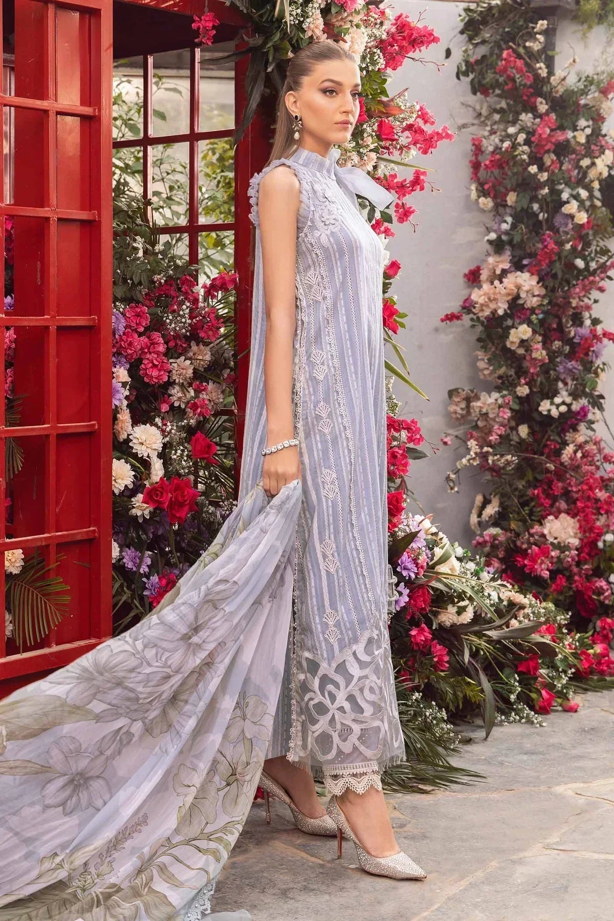 Maria B | M Prints Spring 24 | MPT-2109-A - Ladies Clothes - Maria Faisal