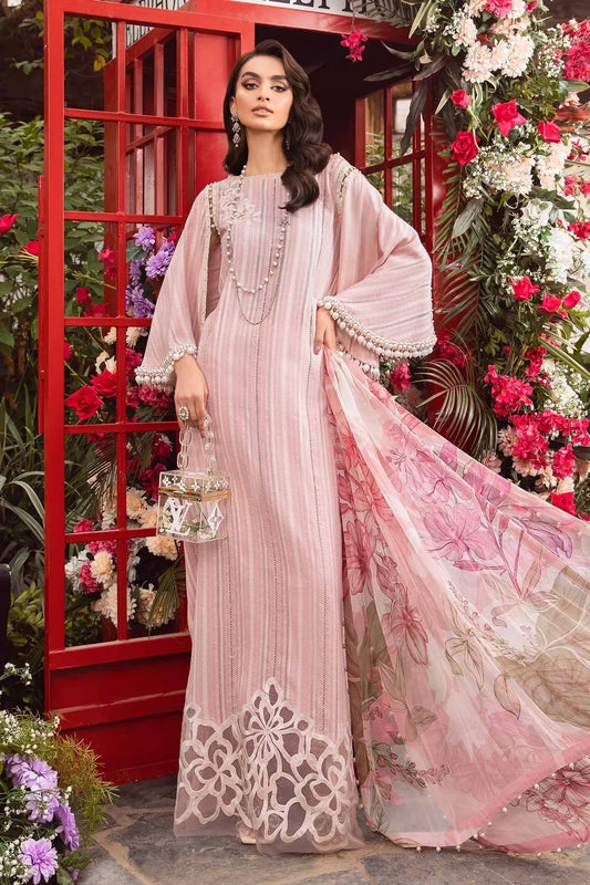 Maria B | M Prints Spring 24 | MPT-2109-B - Ladies Clothes - Maria Faisal
