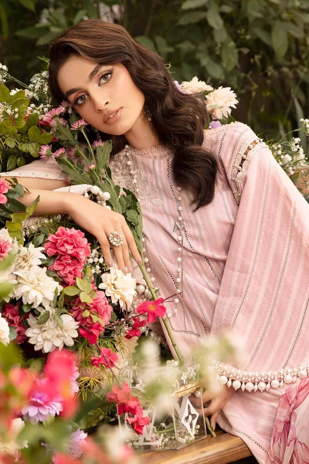 Maria B | M Prints Spring 24 | MPT-2109-B - Ladies Clothes - Maria Faisal