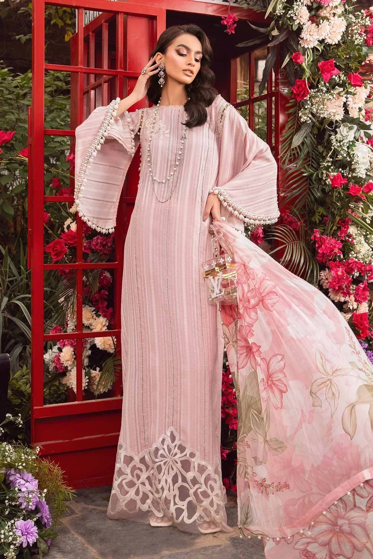 Maria B | M Prints Spring 24 | MPT-2109-B - Ladies Clothes - Maria Faisal