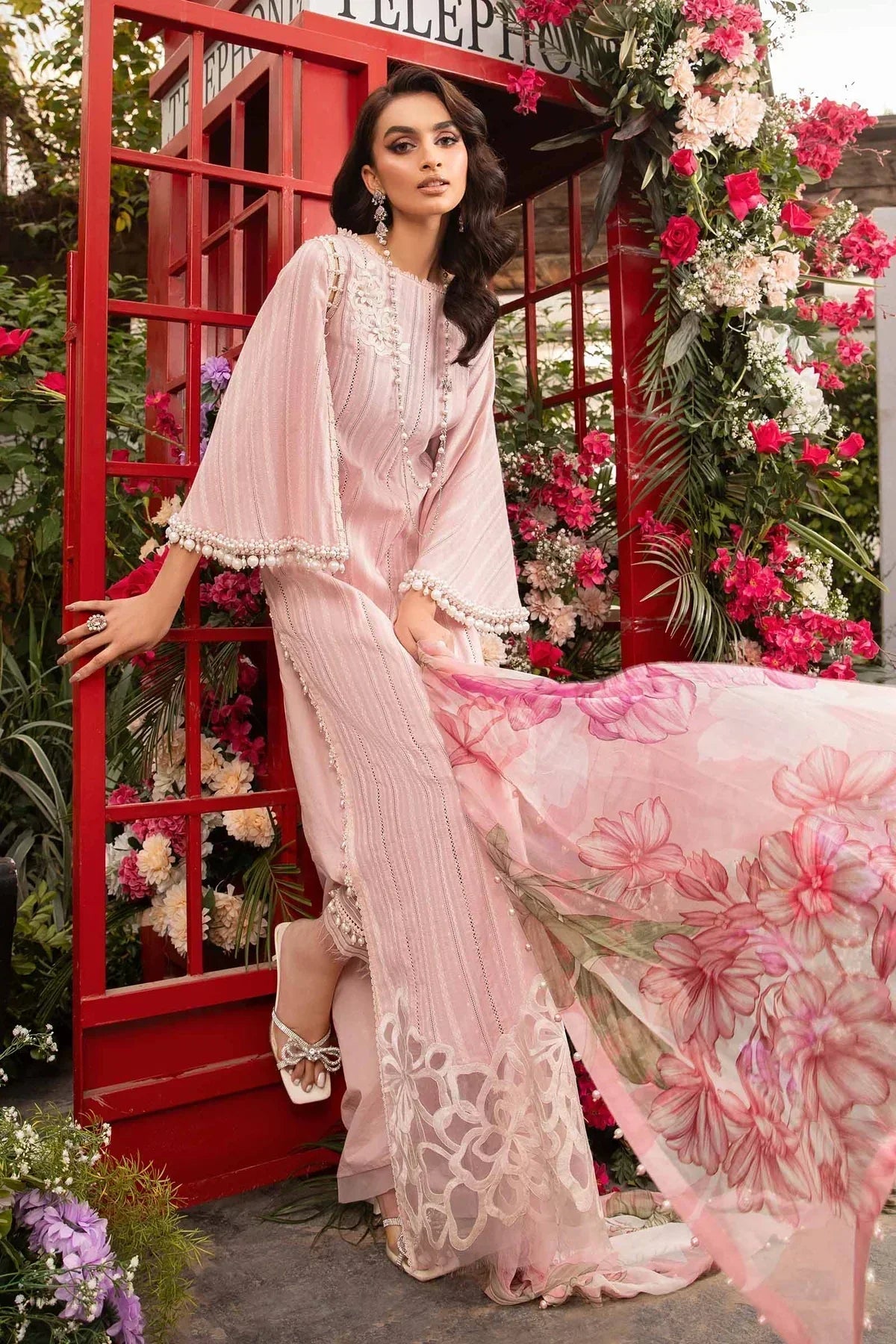 Maria B | M Prints Spring 24 | MPT-2109-B - Ladies Clothes - Maria Faisal