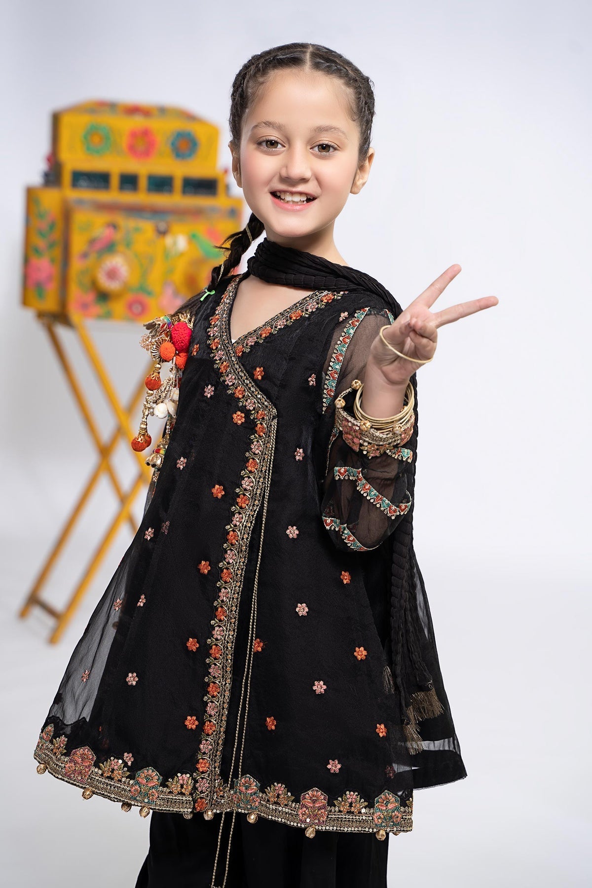 Maria B | Girls Eid Collection | MKS-EF24-24 - Maria Faisal