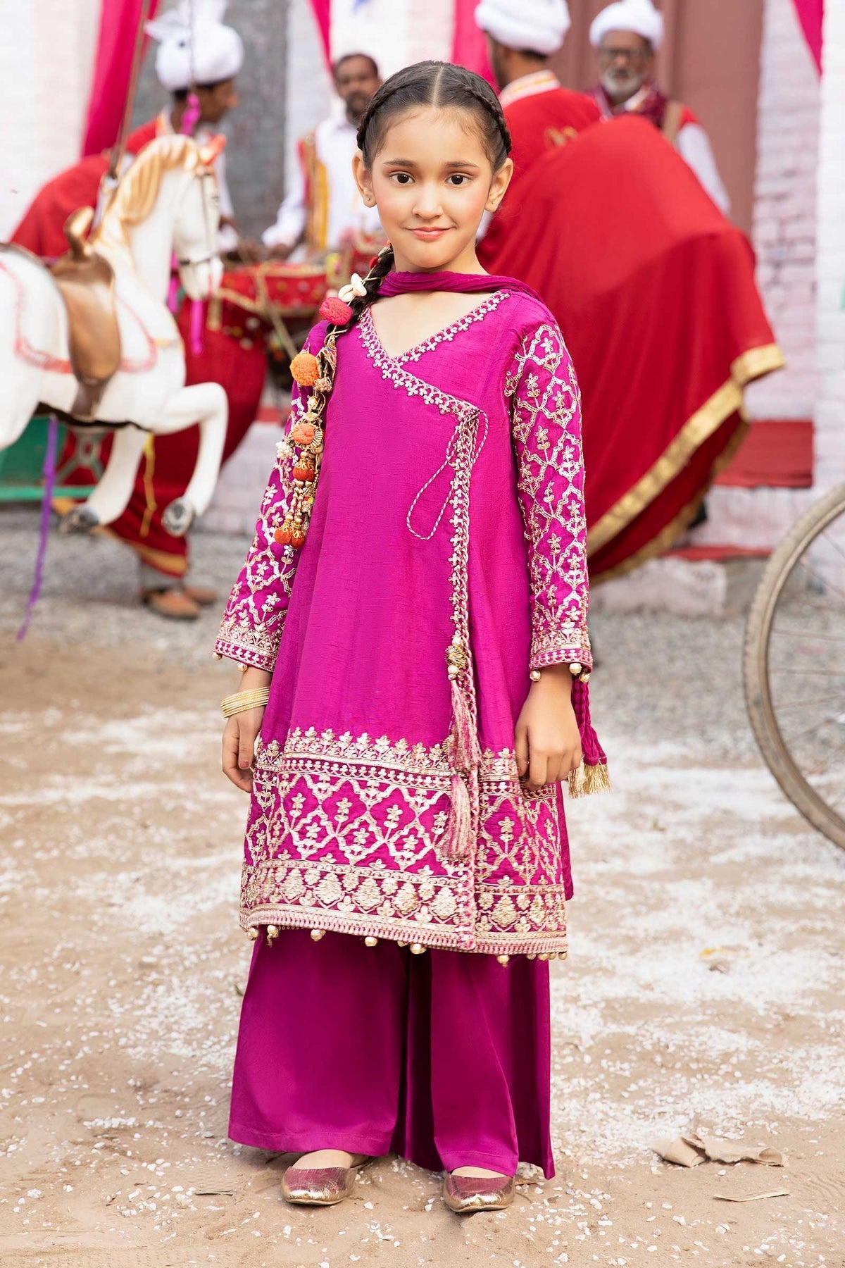 Maria B | Girls Eid Collection | MKS-EF24-31 - Maria Faisal