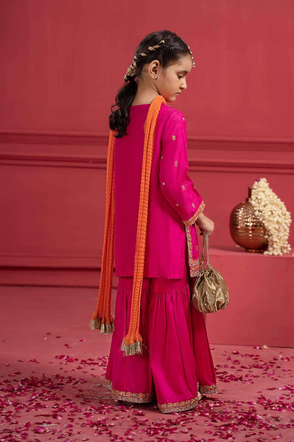 Maria B | Girls Eid Collection | MKS-W23-26 - Maria Faisal
