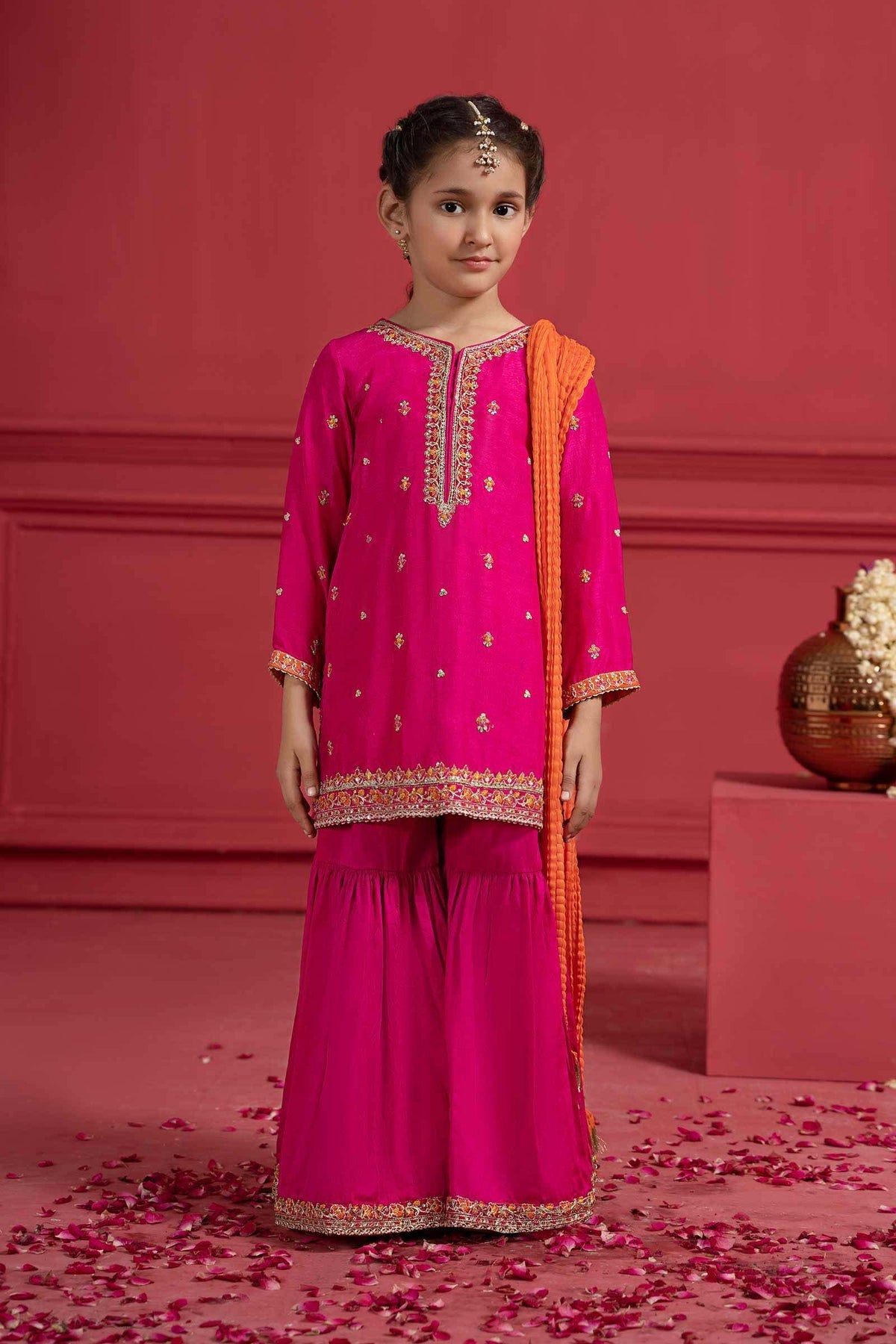 Maria B | Girls Eid Collection | MKS-W23-26 - Maria Faisal