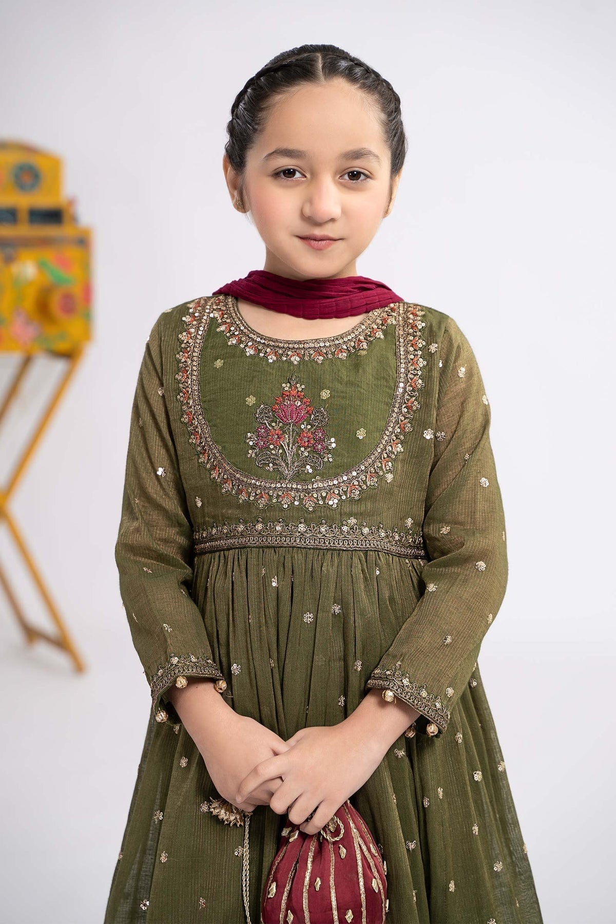 Maria B | Girls Eid Collection | MKS-EF24-33 - Maria Faisal