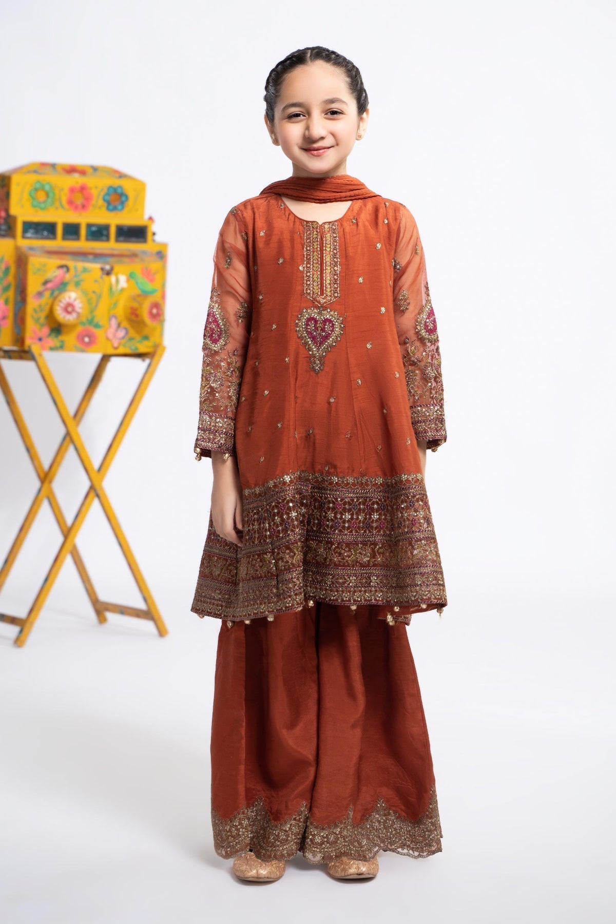 Maria B | Girls Eid Collection | MKS-EF24-46 - Maria Faisal