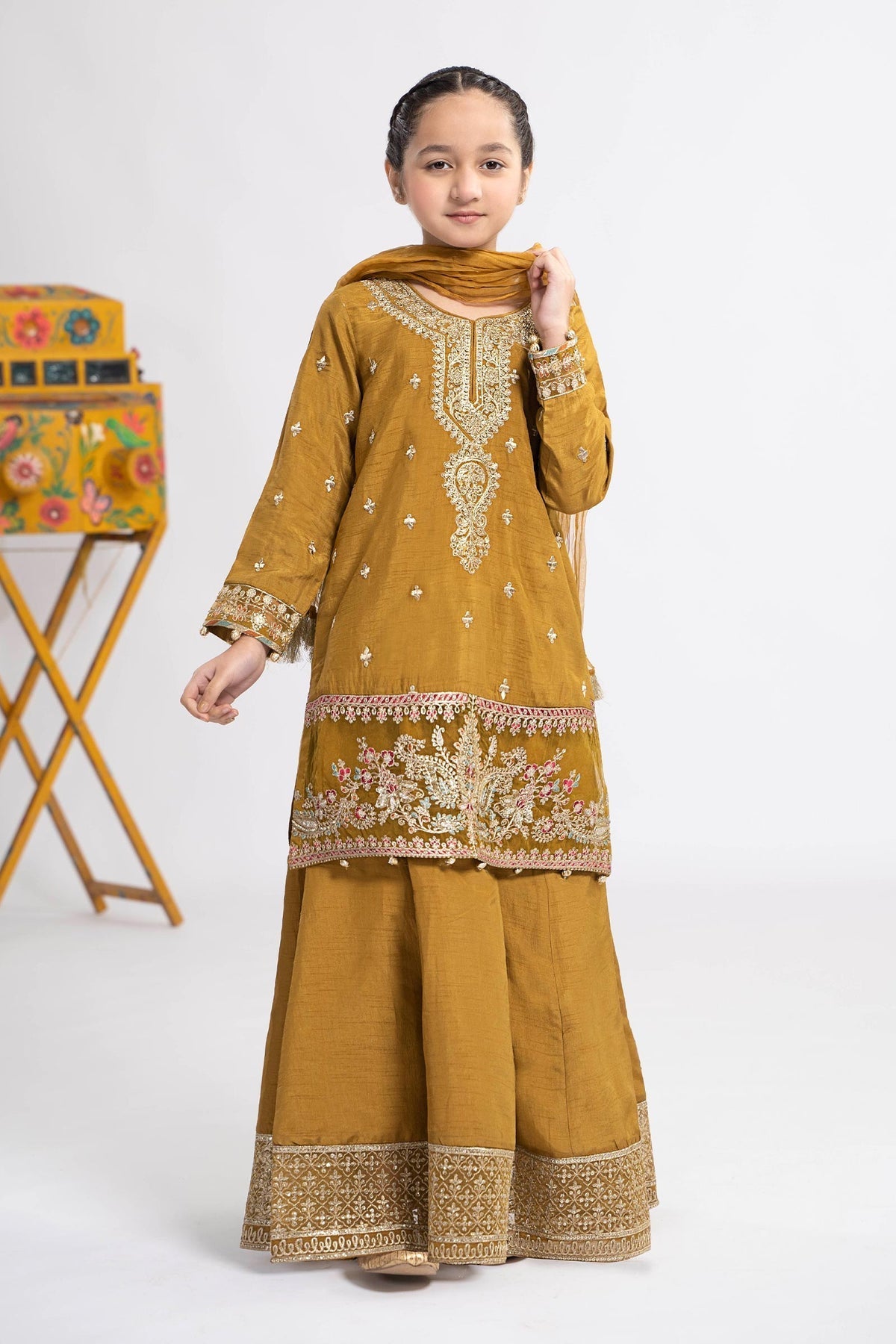 Maria B | Girls Eid Collection | MKS-EF24-09 - Maria Faisal