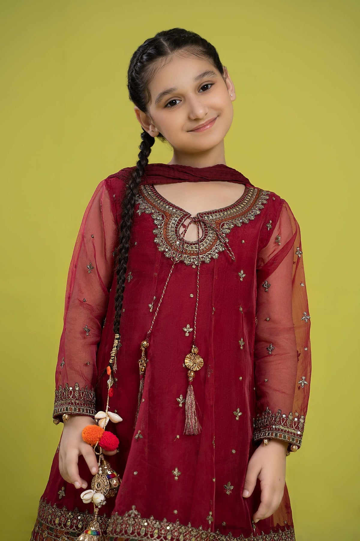 Maria B | Girls Eid Collection | MKS-EF24-16 - Maria Faisal
