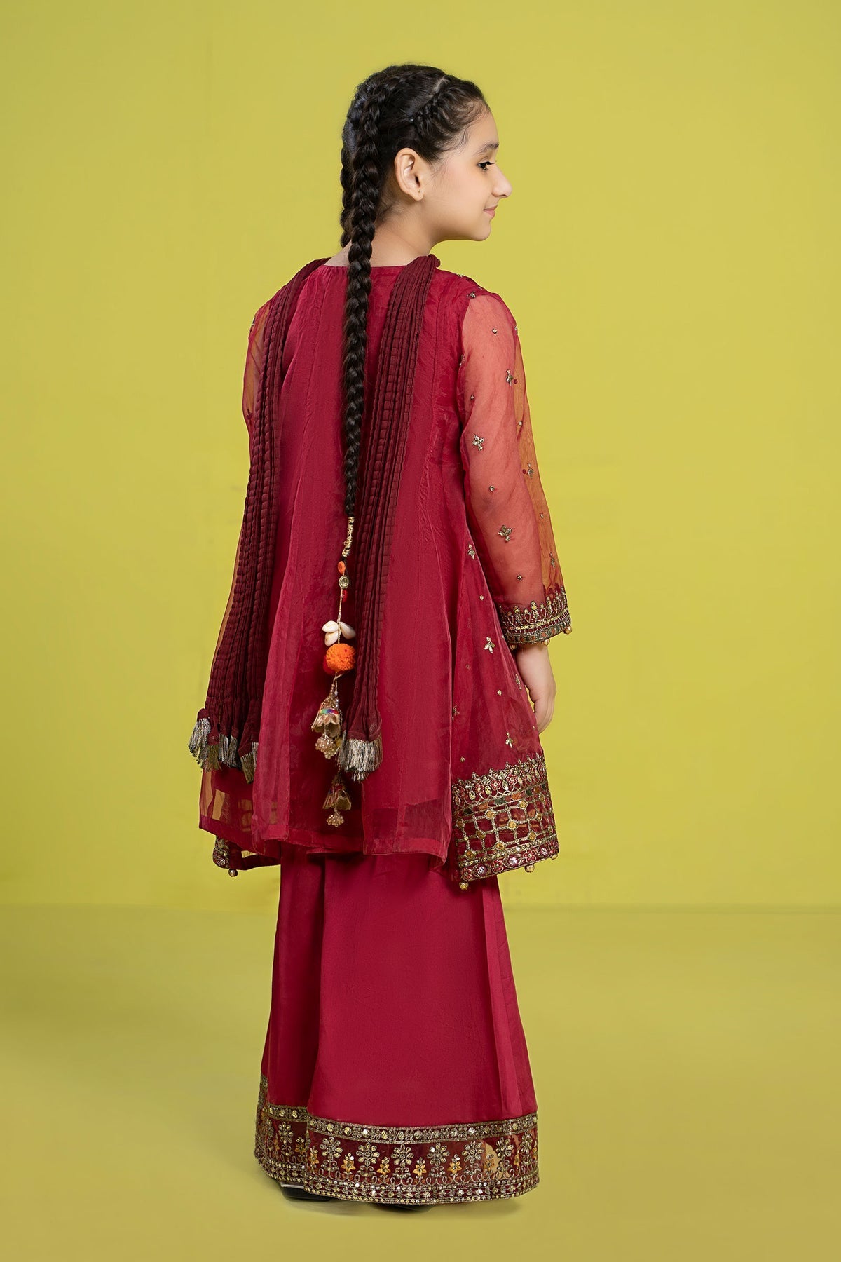 Maria B | Girls Eid Collection | MKS-EF24-16 - Maria Faisal