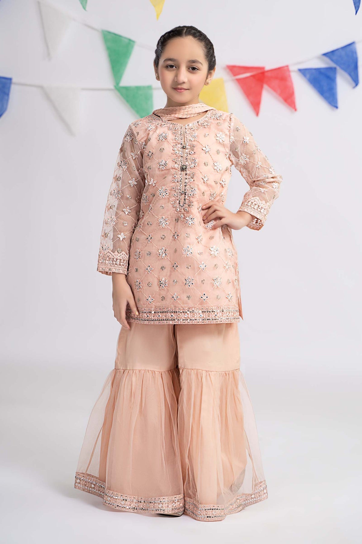 Maria B | Girls Eid Collection | MKS-EF24-11 - Maria Faisal