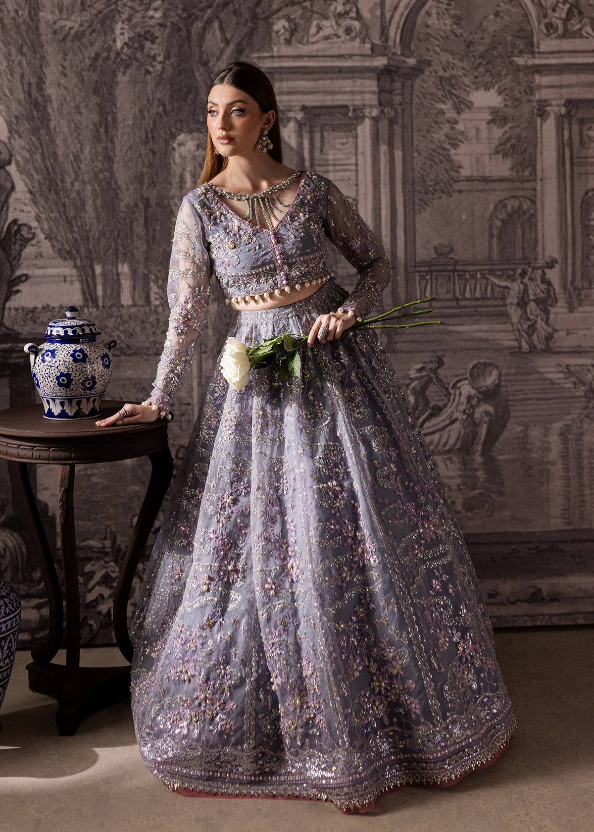 Maria Osama Khan | Mystara Wedding Festive | Lyra by Maria Faisal - Registered Vendor of : Maria Osama Khan - type : Ladies Clothes - 100% original wedding dresses