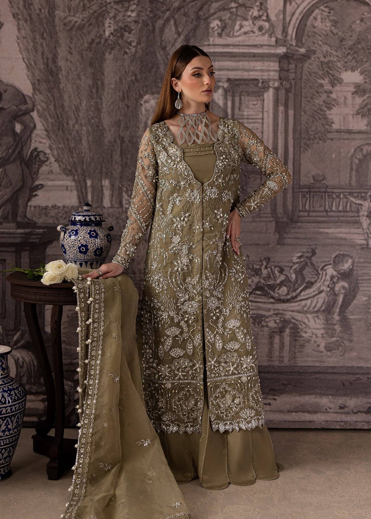 Maria Osama Khan | Mystara Wedding Festive | Oraya by Maria Faisal - Registered Vendor of : Maria Osama Khan - type : Ladies Clothes - 100% original wedding dresses