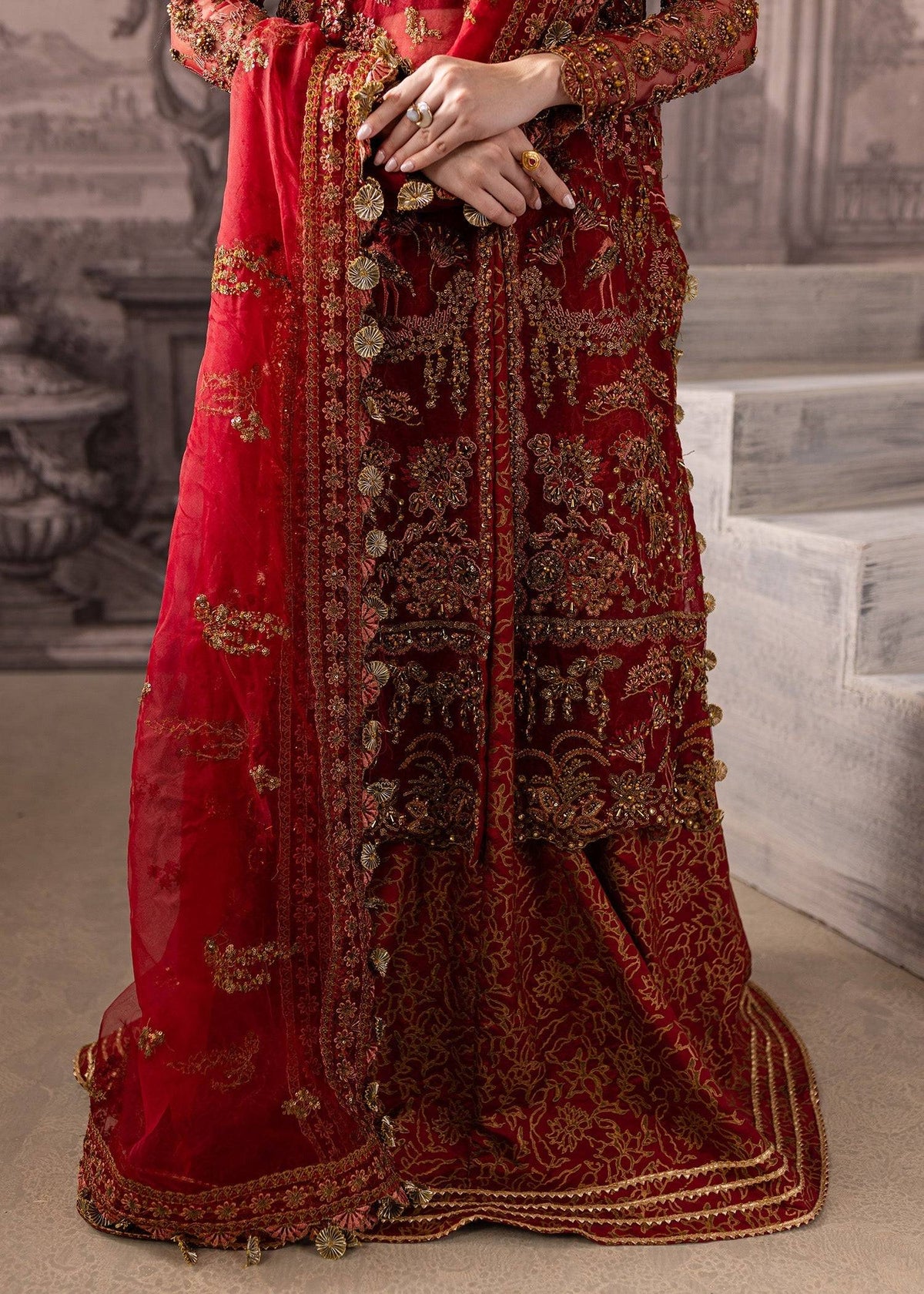 Maria Osama Khan | Mystara Wedding Festive | Vanta by Maria Faisal - Registered Vendor of : Maria Osama Khan - type : Ladies Clothes - 100% original wedding dresses