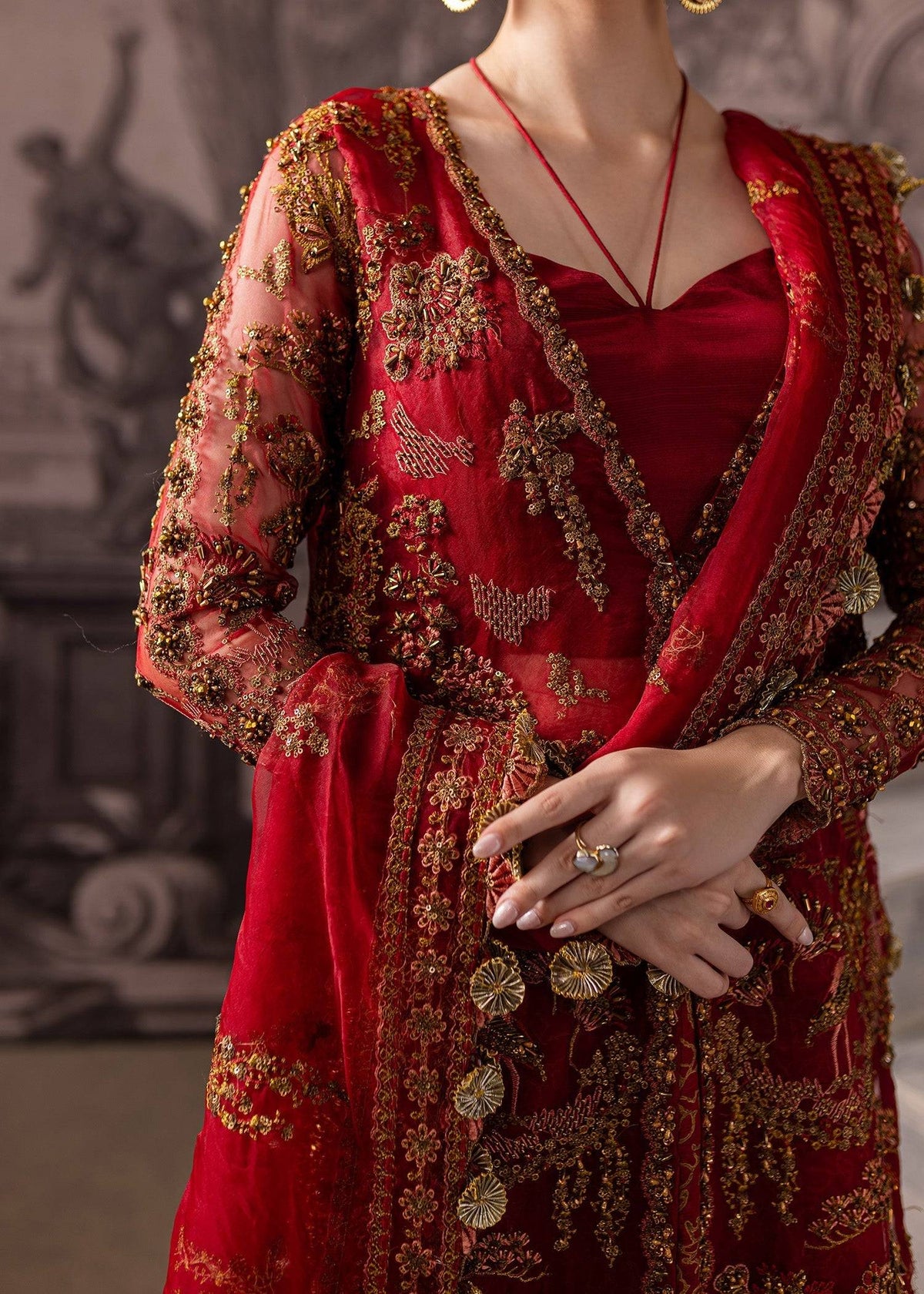 Maria Osama Khan | Mystara Wedding Festive | Vanta by Maria Faisal - Registered Vendor of : Maria Osama Khan - type : Ladies Clothes - 100% original wedding dresses