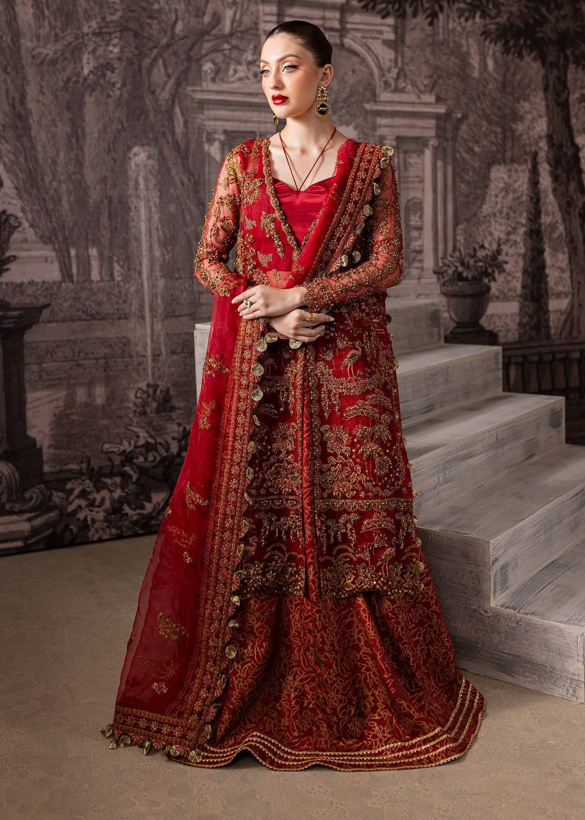 Maria Osama Khan | Mystara Wedding Festive | Vanta by Maria Faisal - Registered Vendor of : Maria Osama Khan - type : Ladies Clothes - 100% original wedding dresses