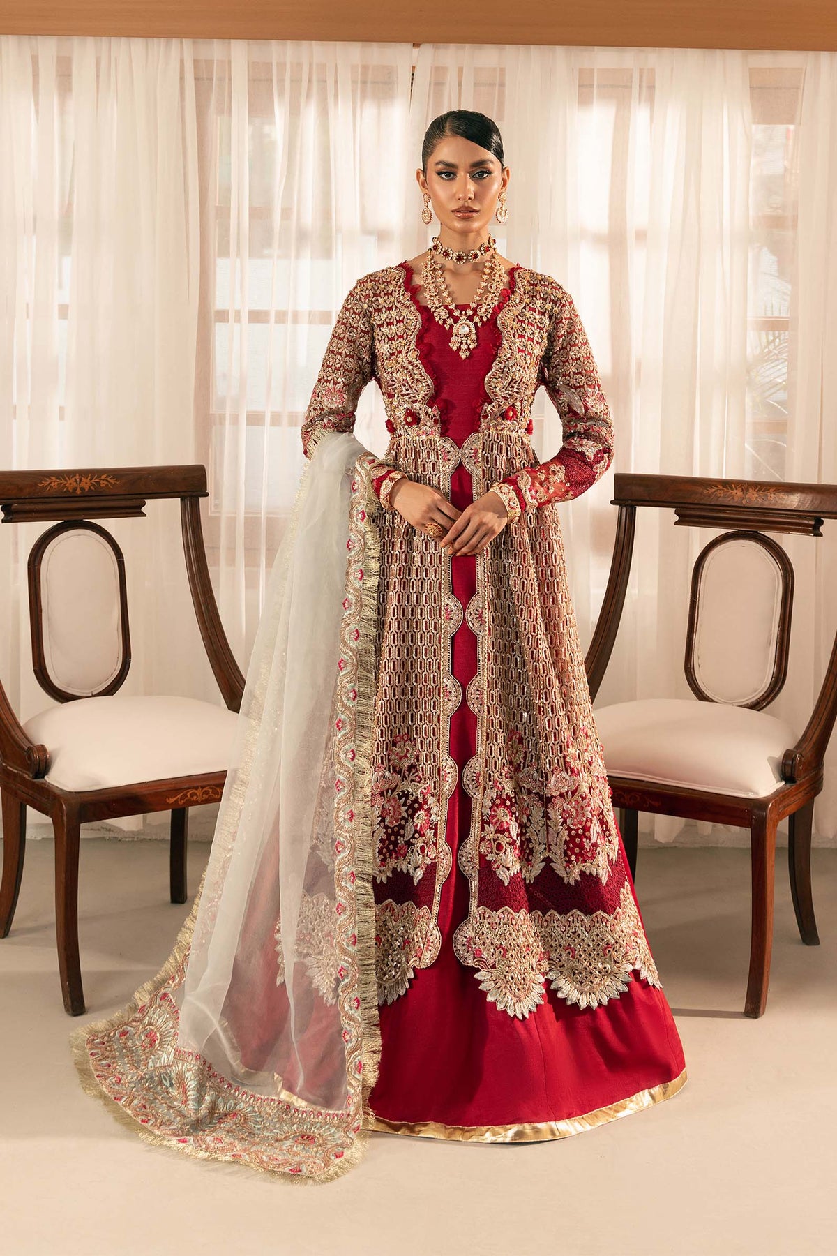 Maryam Hussain | Marwa Luxury Formals 24 | Raag - Ladies Clothes - Maria Faisal