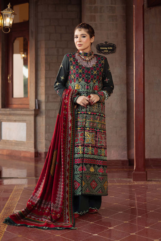 Maryam Hussain | Silk Edit |  Forest - Ladies Clothes 