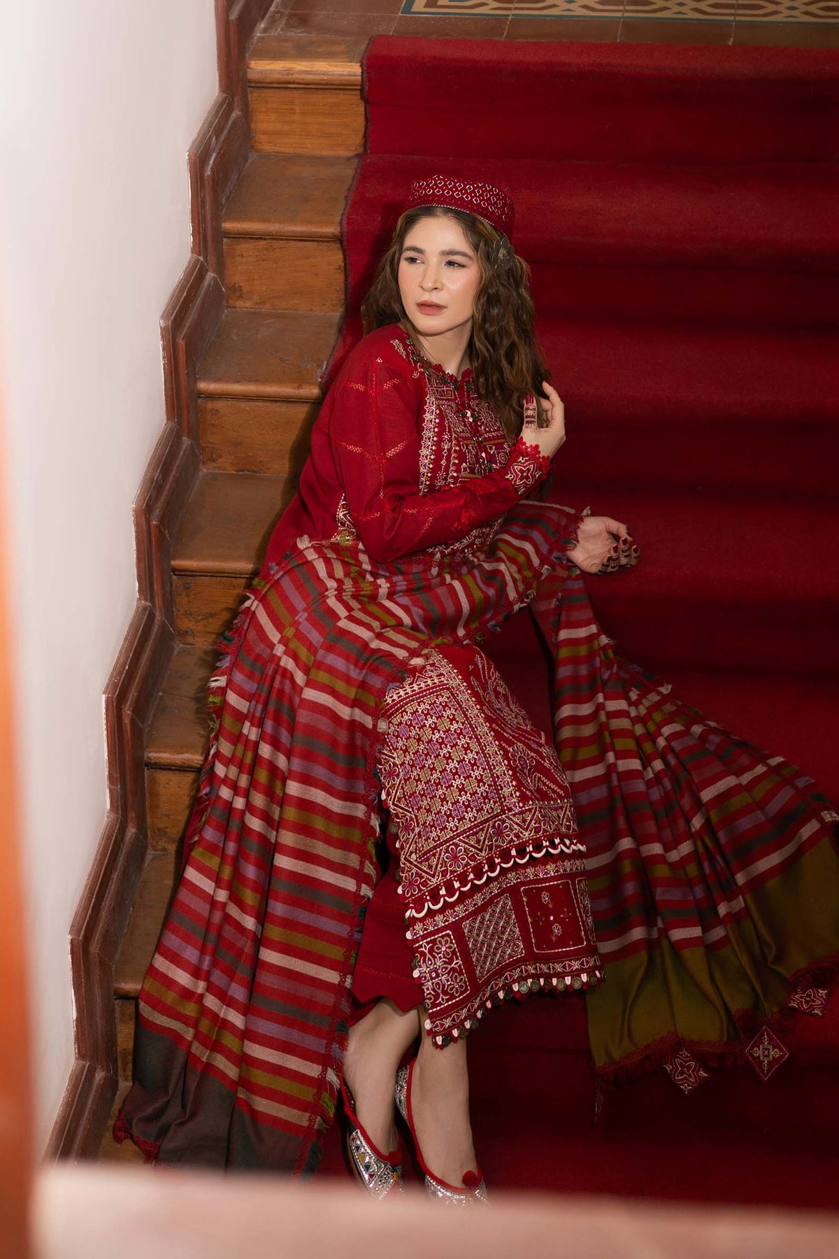 Maryam Hussain | Silk Edit |   Rose - Ladies Clothes 