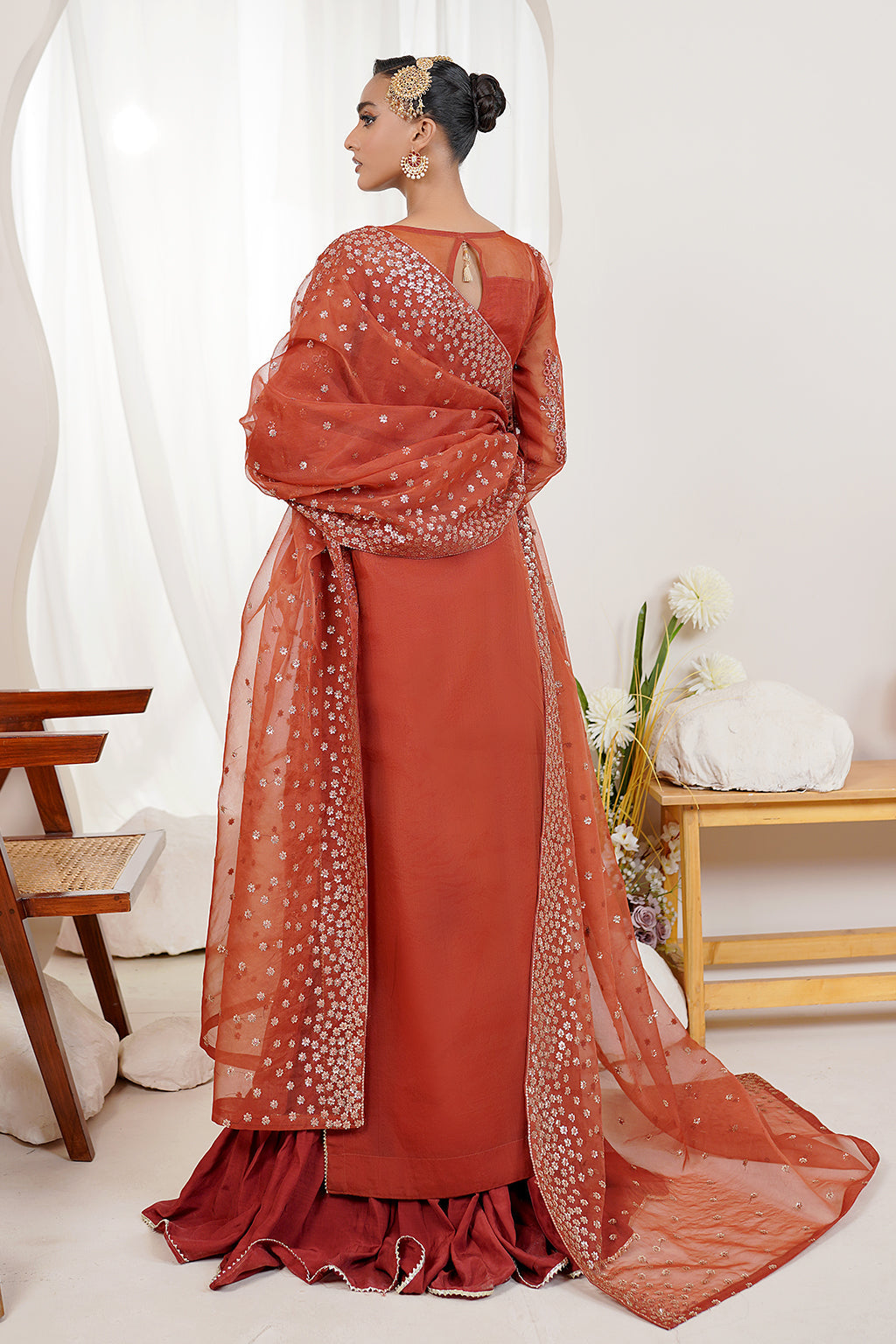 Maryams | Embellished Pret | Anu - Designer Dress with Intricate embroidery and embellishments. Shop elegent wedding dress at Maria Faisal.