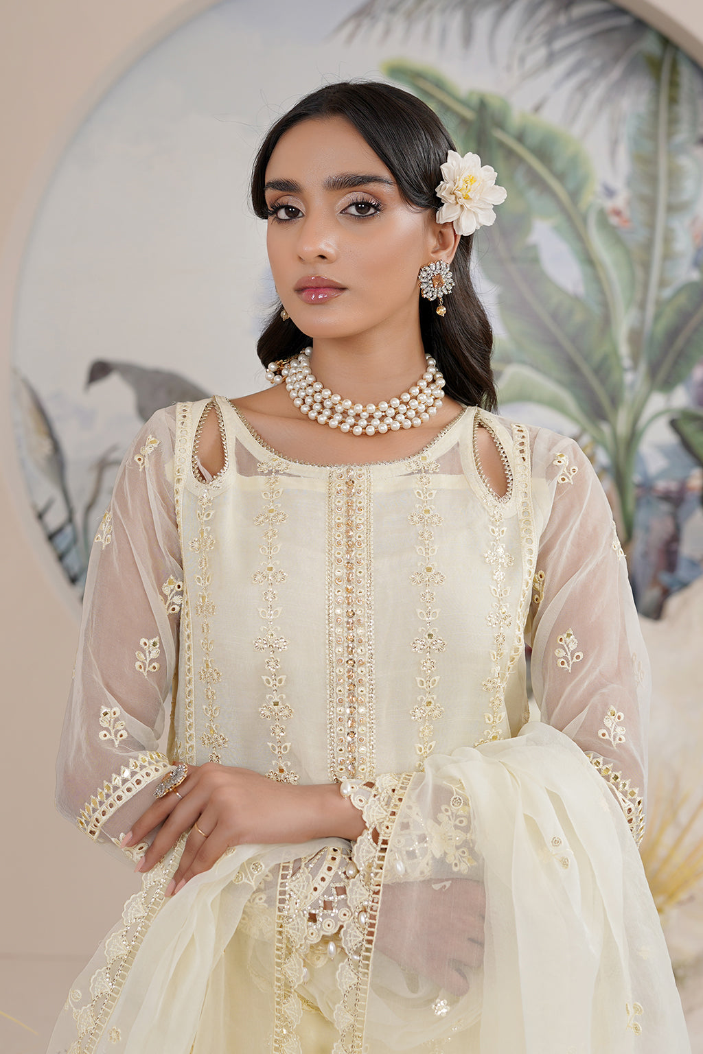 Maryams | Embellished Pret |  Kiara - Designer Dress with Intricate embroidery and embellishments. Shop elegent wedding dress at Maria Faisal.