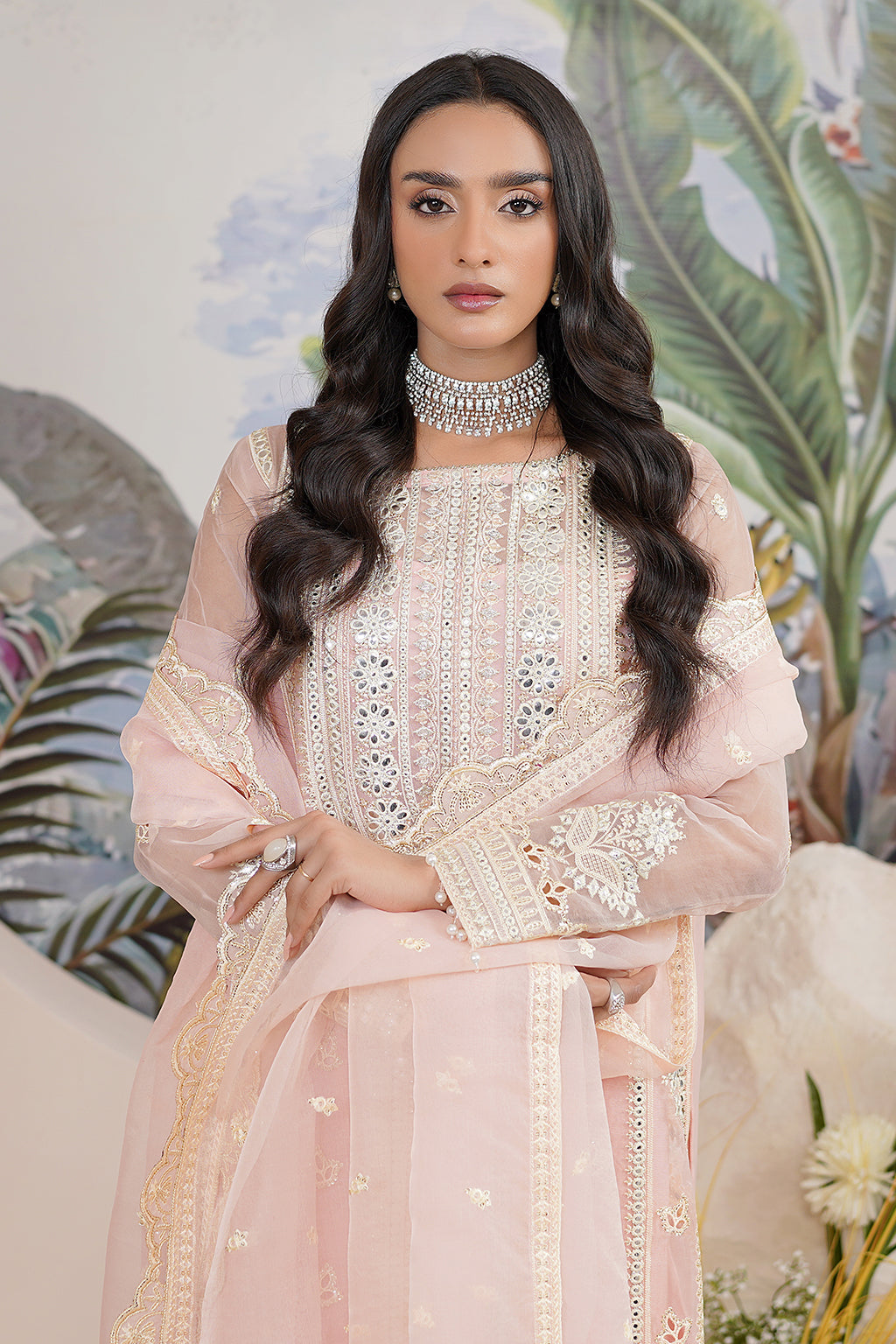 Maryams | Embellished Pret |  Glimmer - Designer Dress with Intricate embroidery and embellishments. Shop elegent wedding dress at Maria Faisal.
