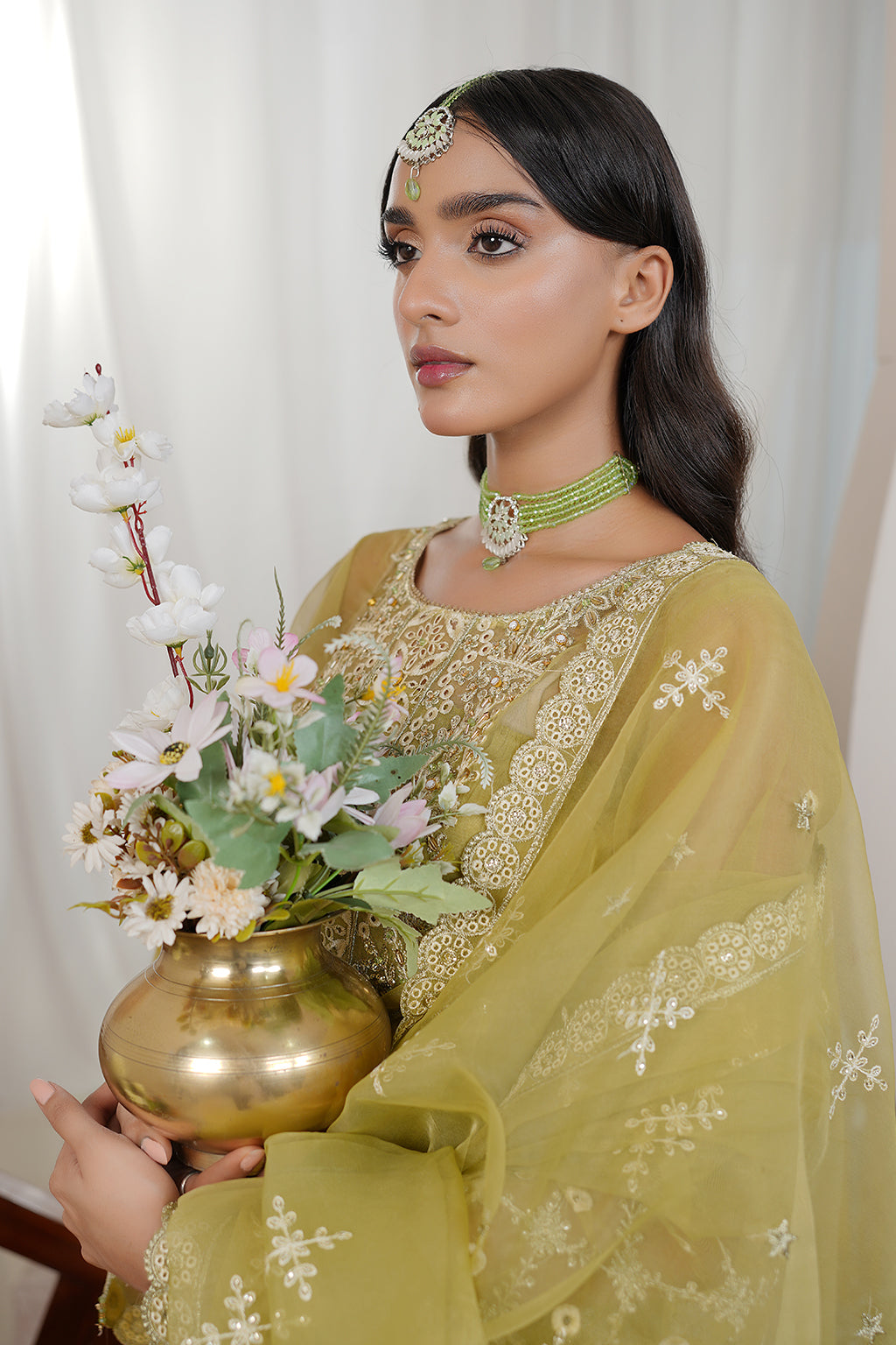 Maryams | Embellished Pret |  Rabi - Designer Dress with Intricate embroidery and embellishments. Shop elegent wedding dress at Maria Faisal.