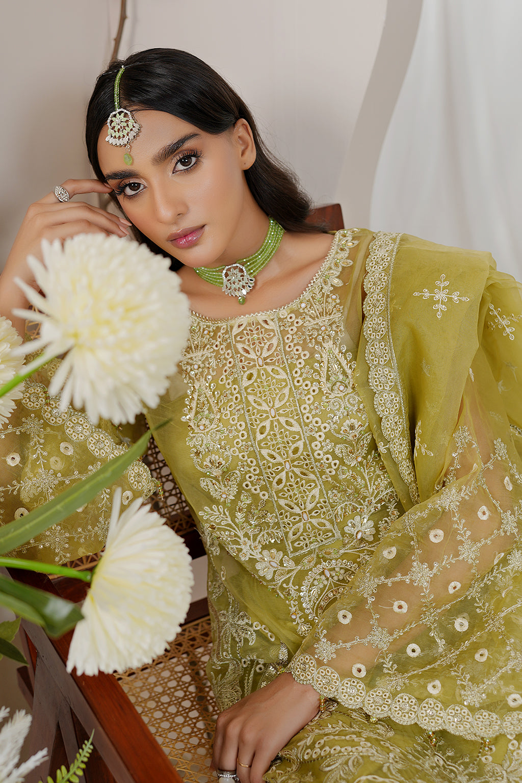 Maryams | Embellished Pret |  Rabi - Designer Dress with Intricate embroidery and embellishments. Shop elegent wedding dress at Maria Faisal.